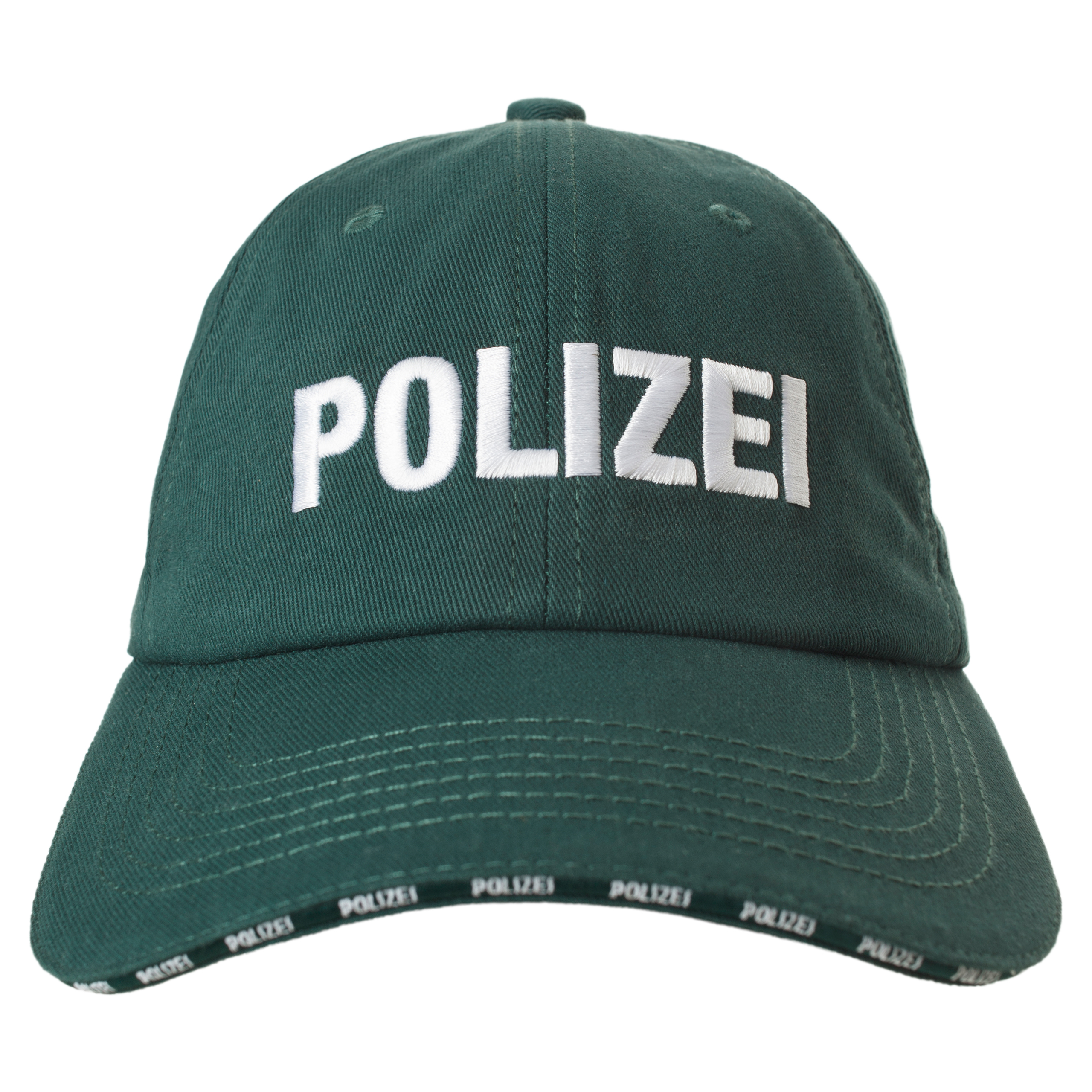 Кепка с вышивкой Polizei VETEMENTS UE54CA200Z/1052, размер One Size UE54CA200Z/1052 - фото 1