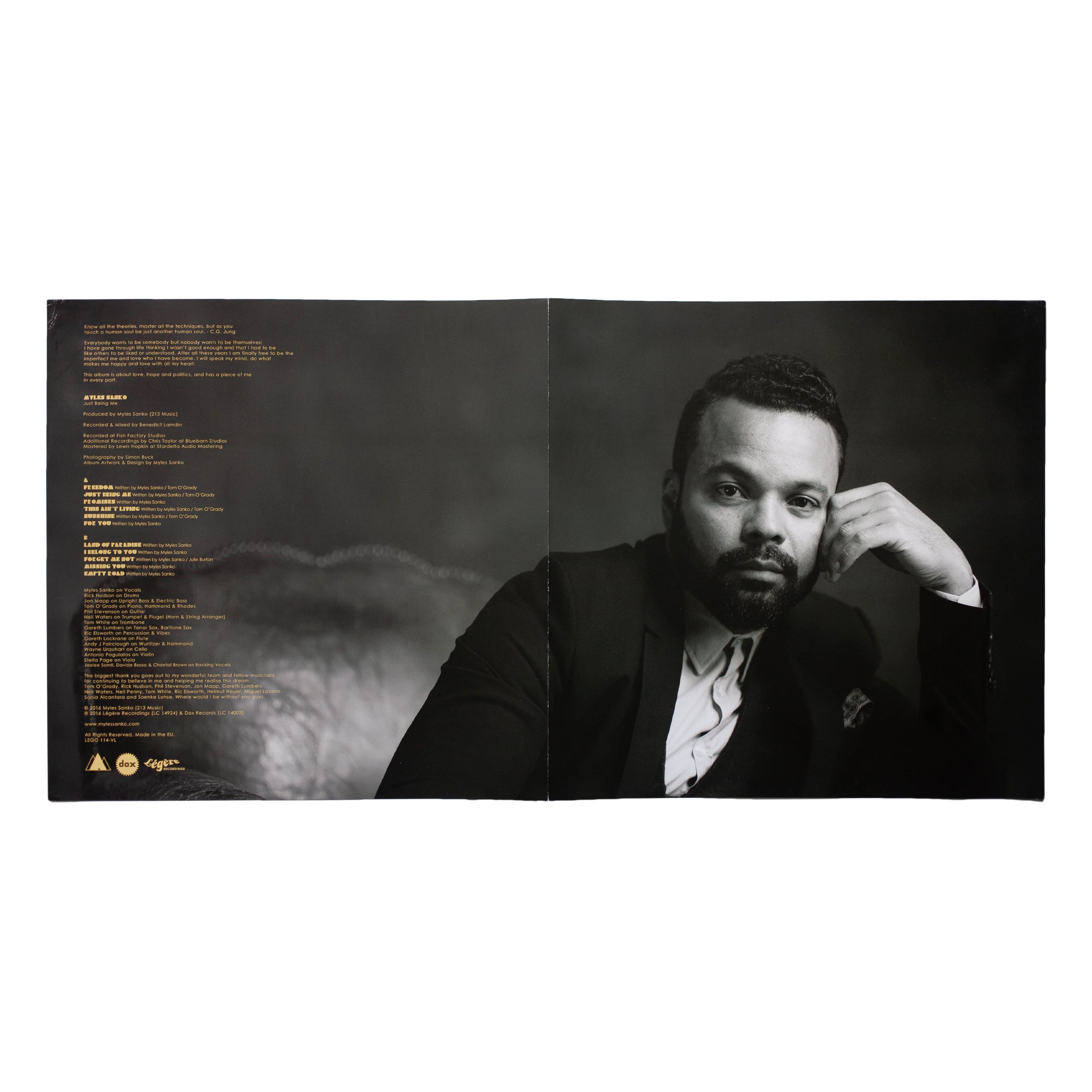 Винил Myles Sanko - Just Being Me Вид№5