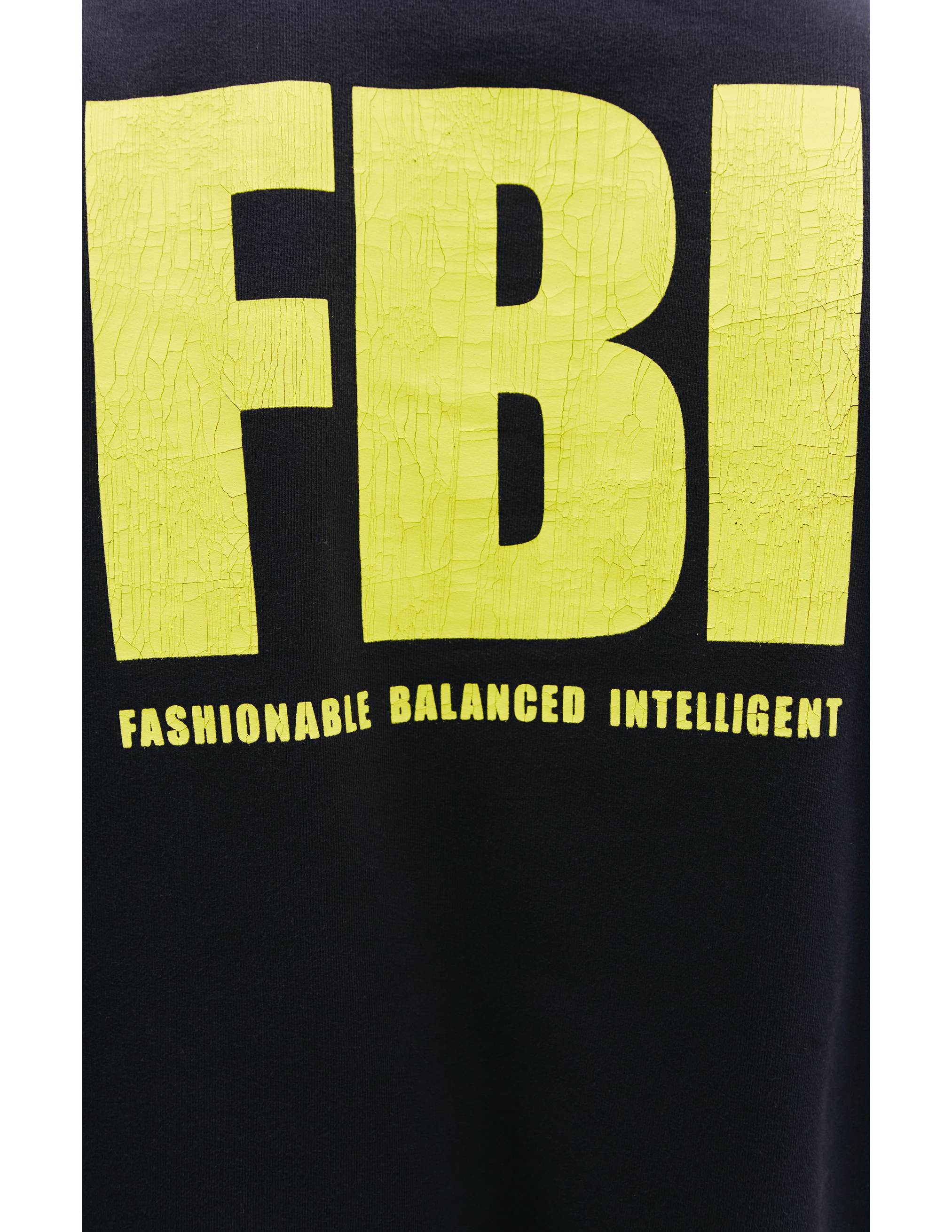 Свитшот FBI с выгоревшим эффектом Balenciaga 676629/TLVH1/4265, размер XXL;XL;L;M 676629/TLVH1/4265 - фото 6