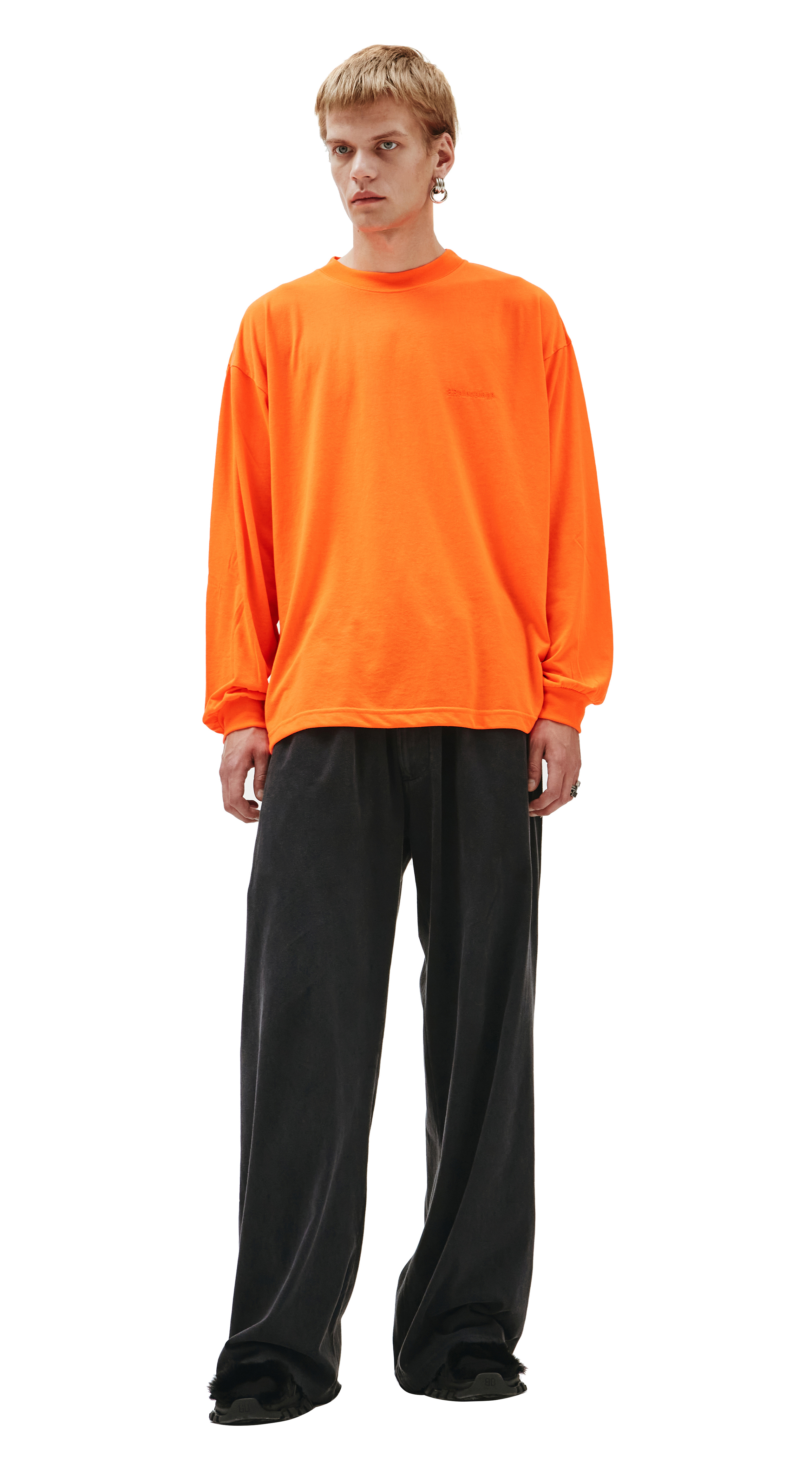 Balenciaga store pants orange