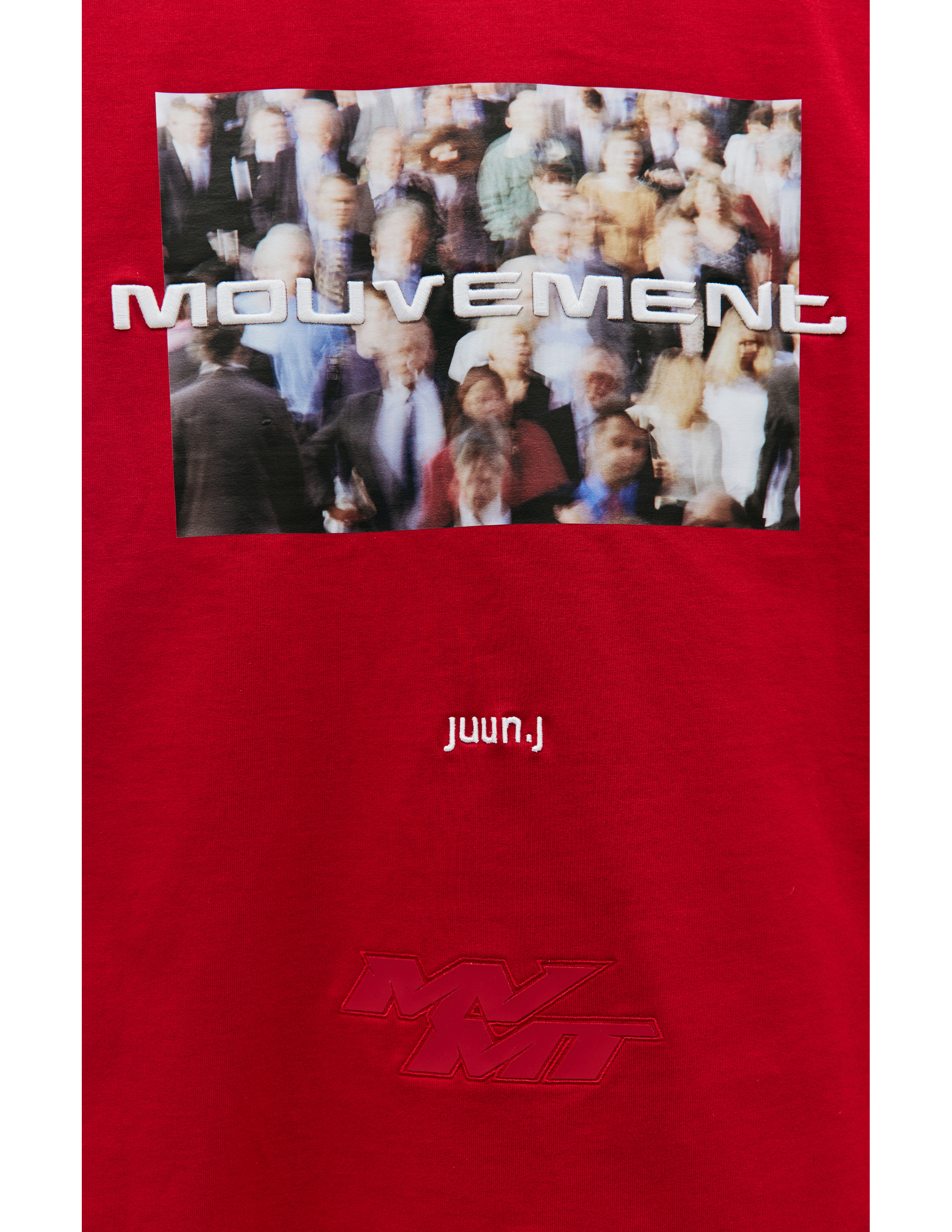 Оверсайз футболка с принтом Juun.J JC3342P146, размер M;L - фото 5