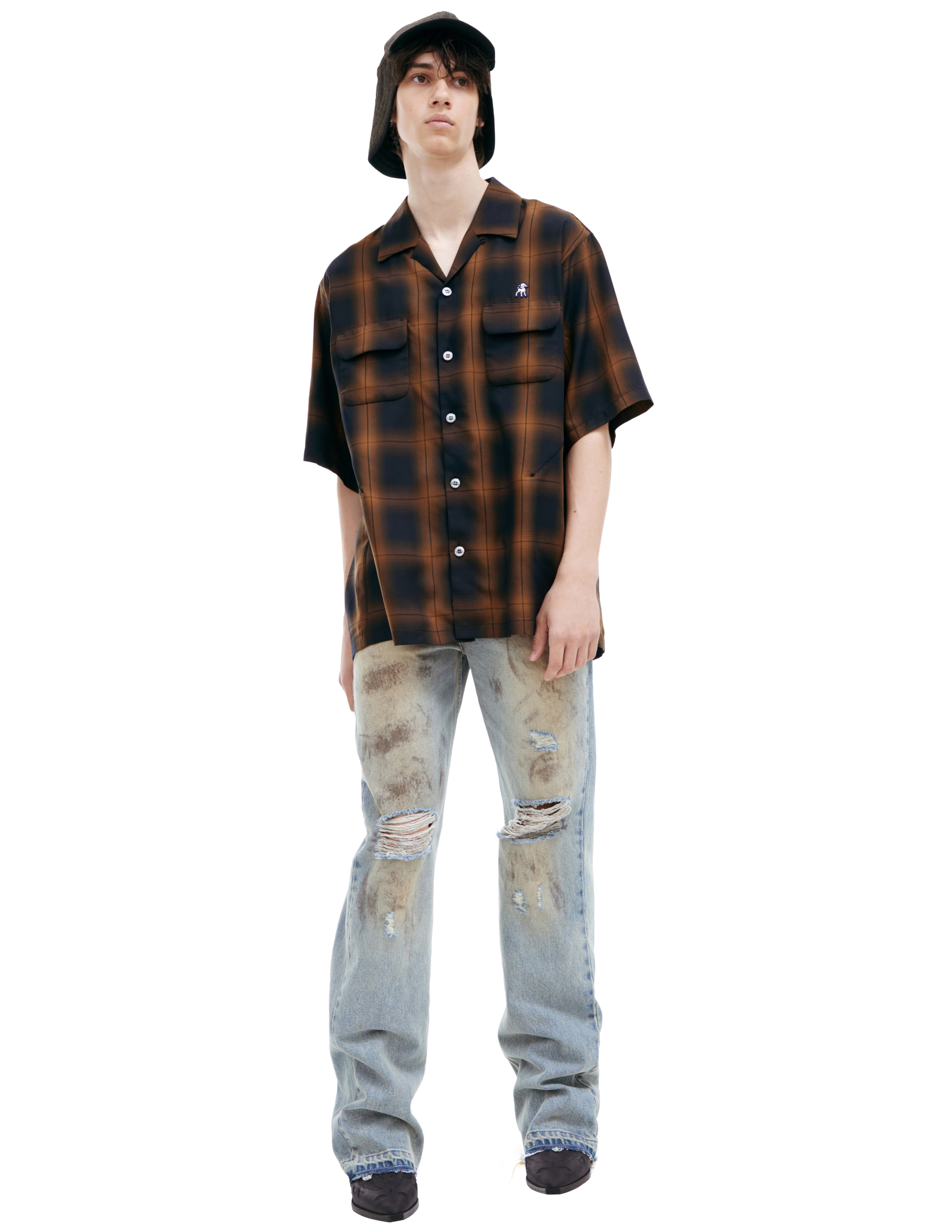 Рубашка с коротким рукавом