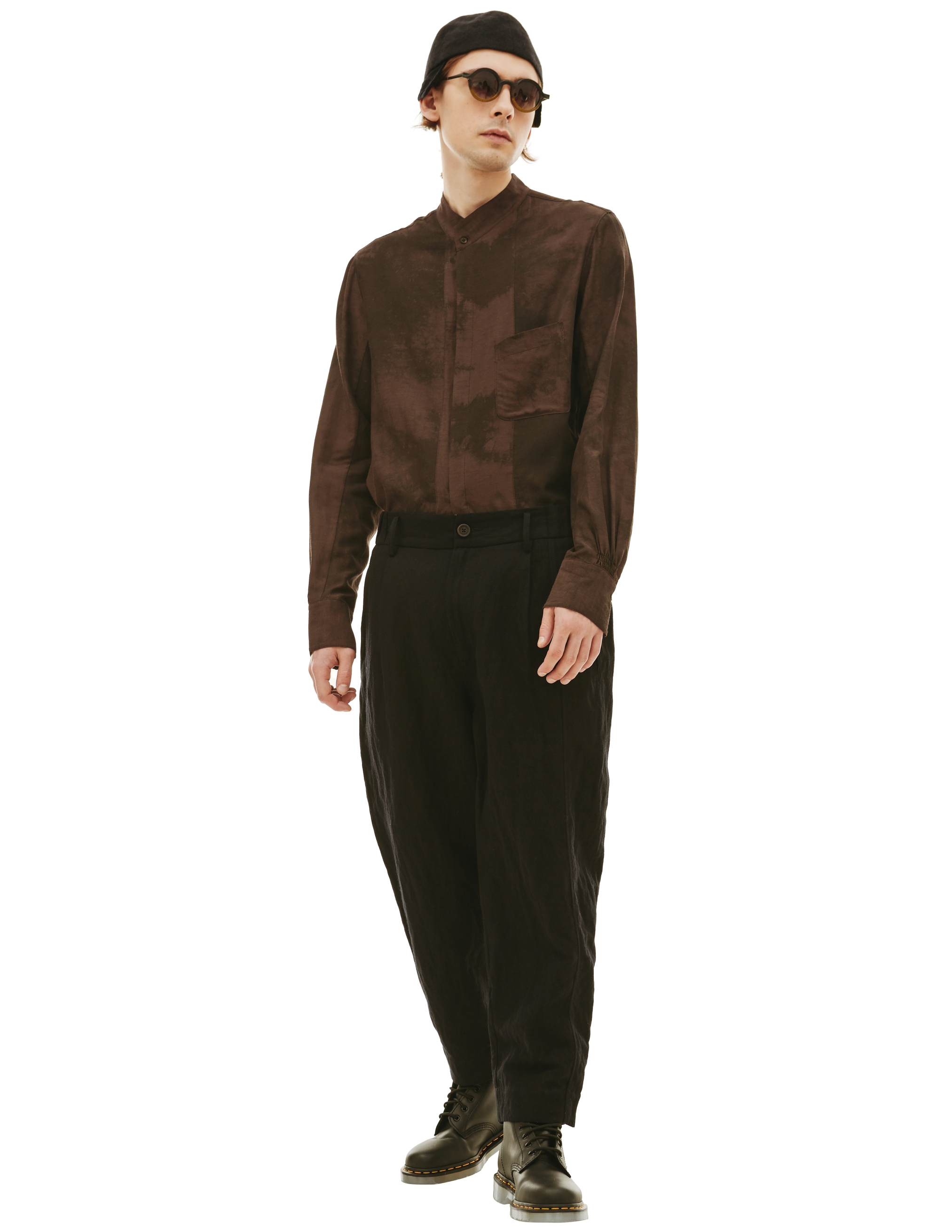 Свободные брюки с контрастной полоской Ziggy Chen 0M2230535, размер 52;50;48