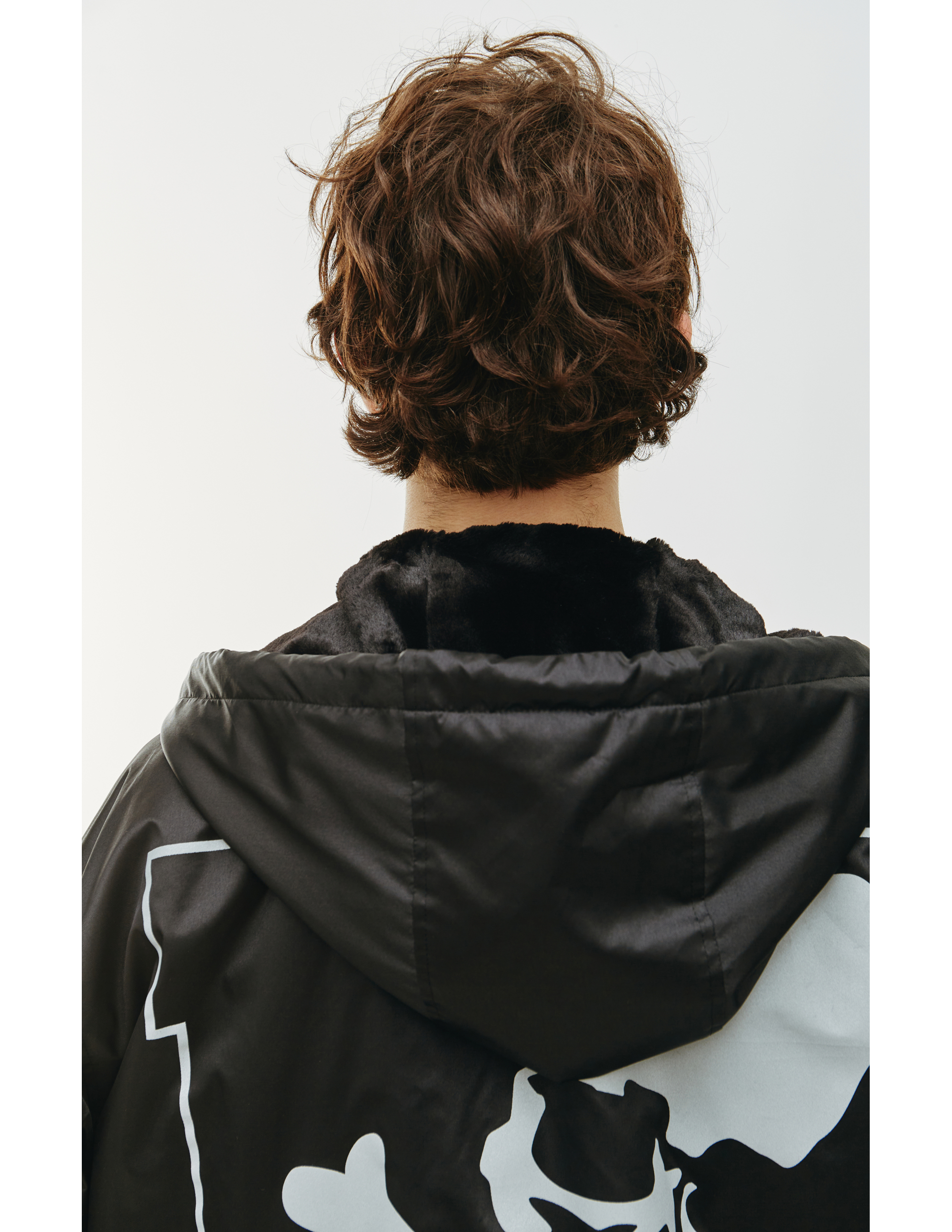 Черная куртка с меховым капюшоном Mastermind WORLD MJ22E09/BL030, размер XL;L MJ22E09/BL030 - фото 5