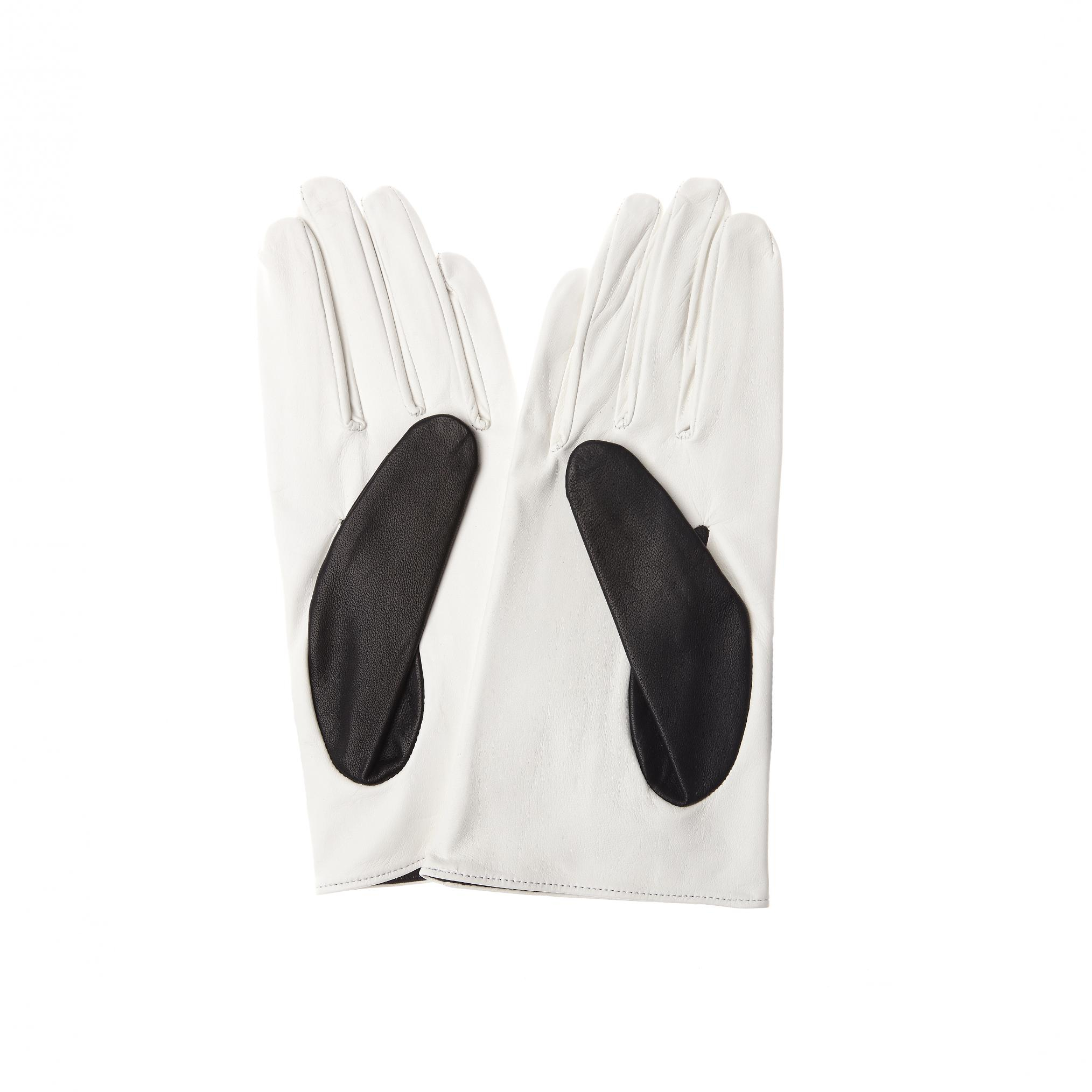 Кожаные перчатки Yohji Yamamoto FR-W01-728-1, размер sm - фото 3
