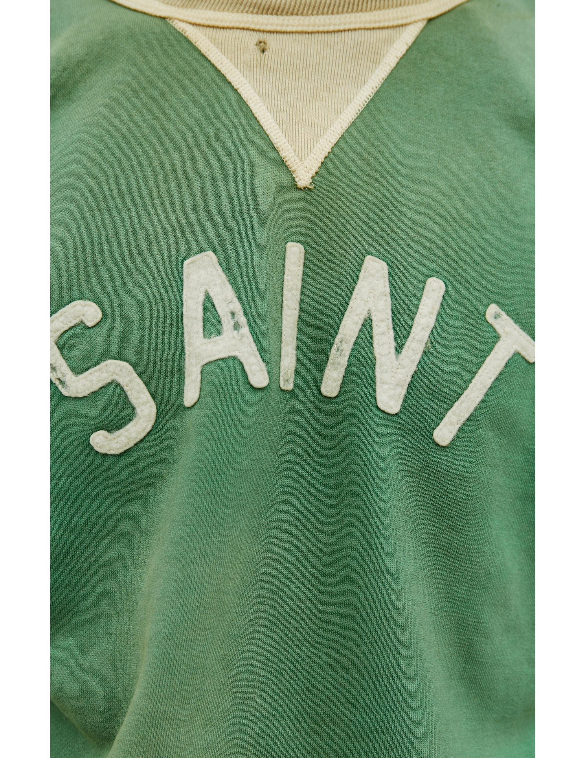 Хлопковый свитшот с нашивками Saint Michael SM-S22-1111-040, размер XL;L - фото 4