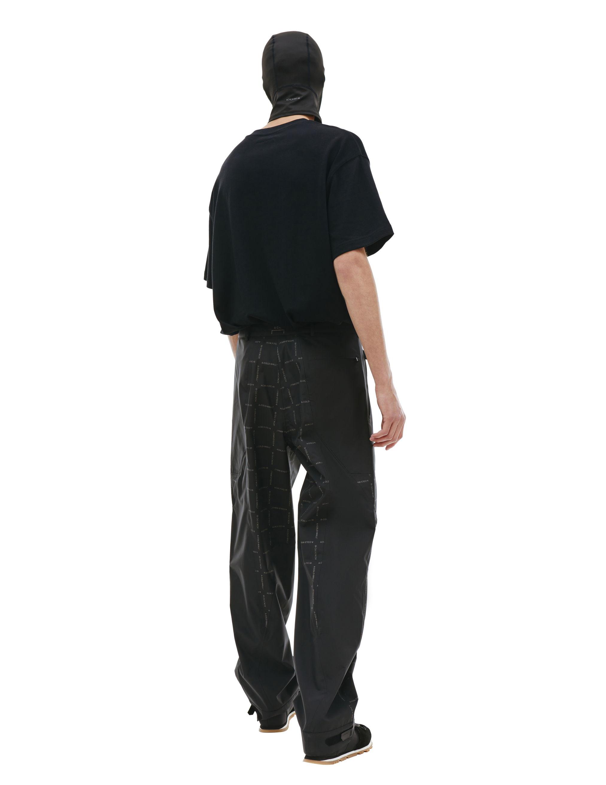 Черные брюки с монопринтом A-COLD-WALL* ACWMB176, размер 52;50;48 - фото 3