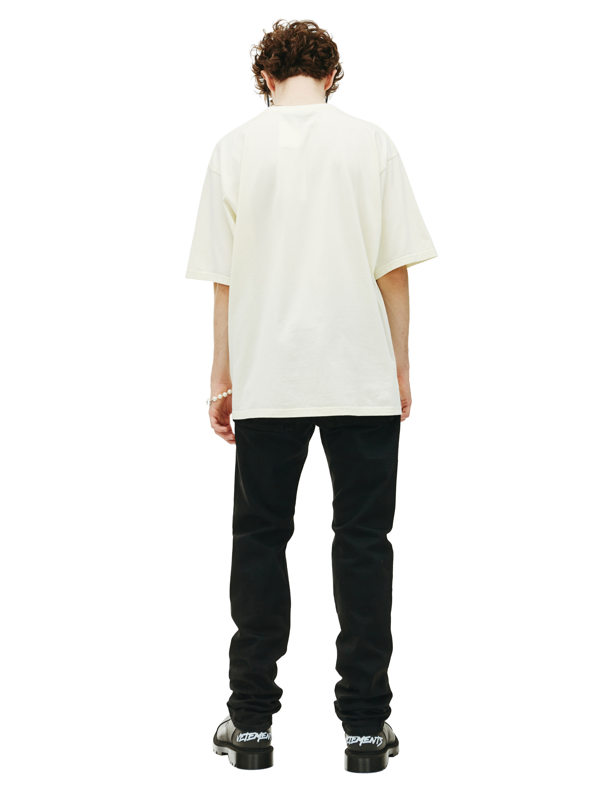 Хлопковая футболка с принтом Undercover UC2B3803, размер 5;4 - фото 3