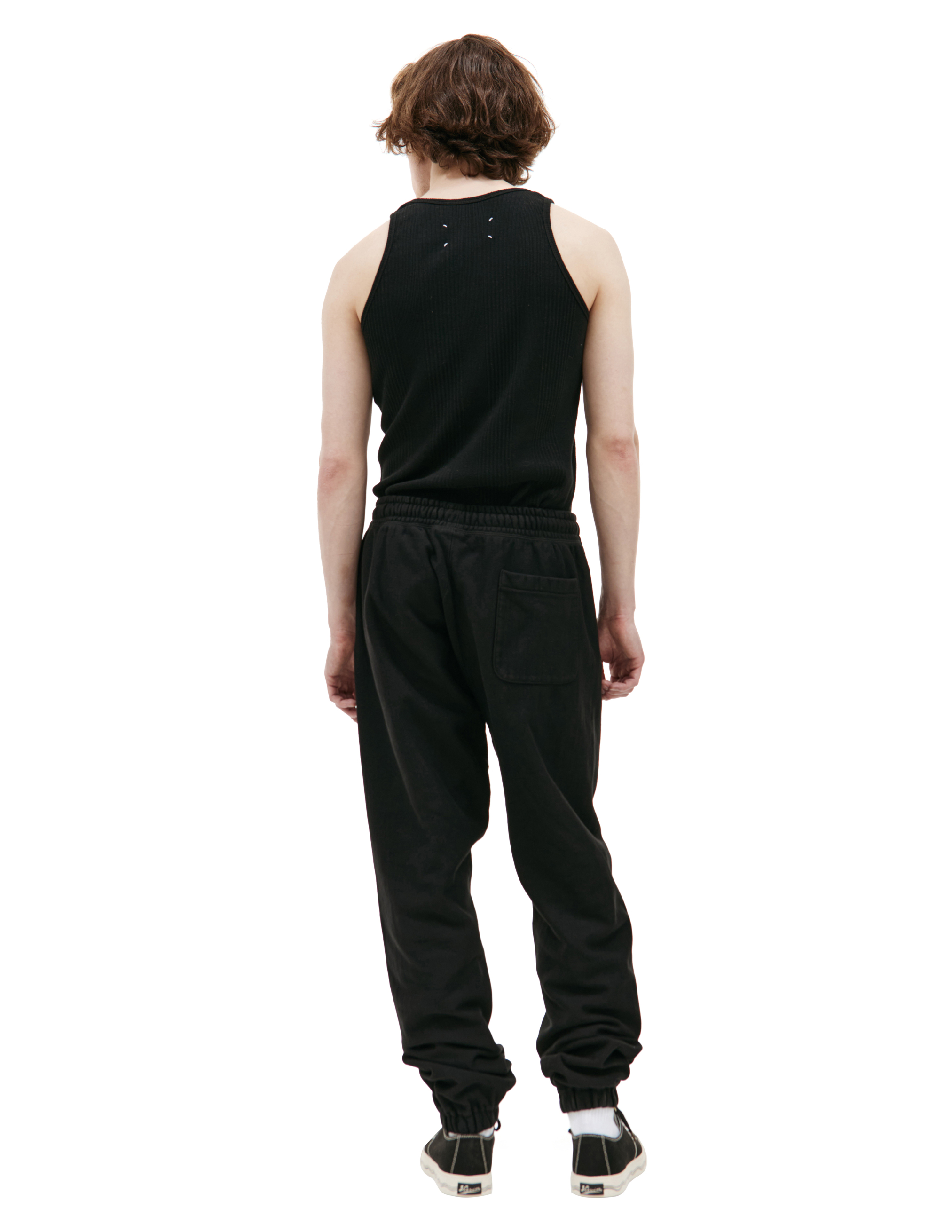 Черные брюки с логотипом Saint Michael SM-YS8-0000-044, размер M;L;XL - фото 3