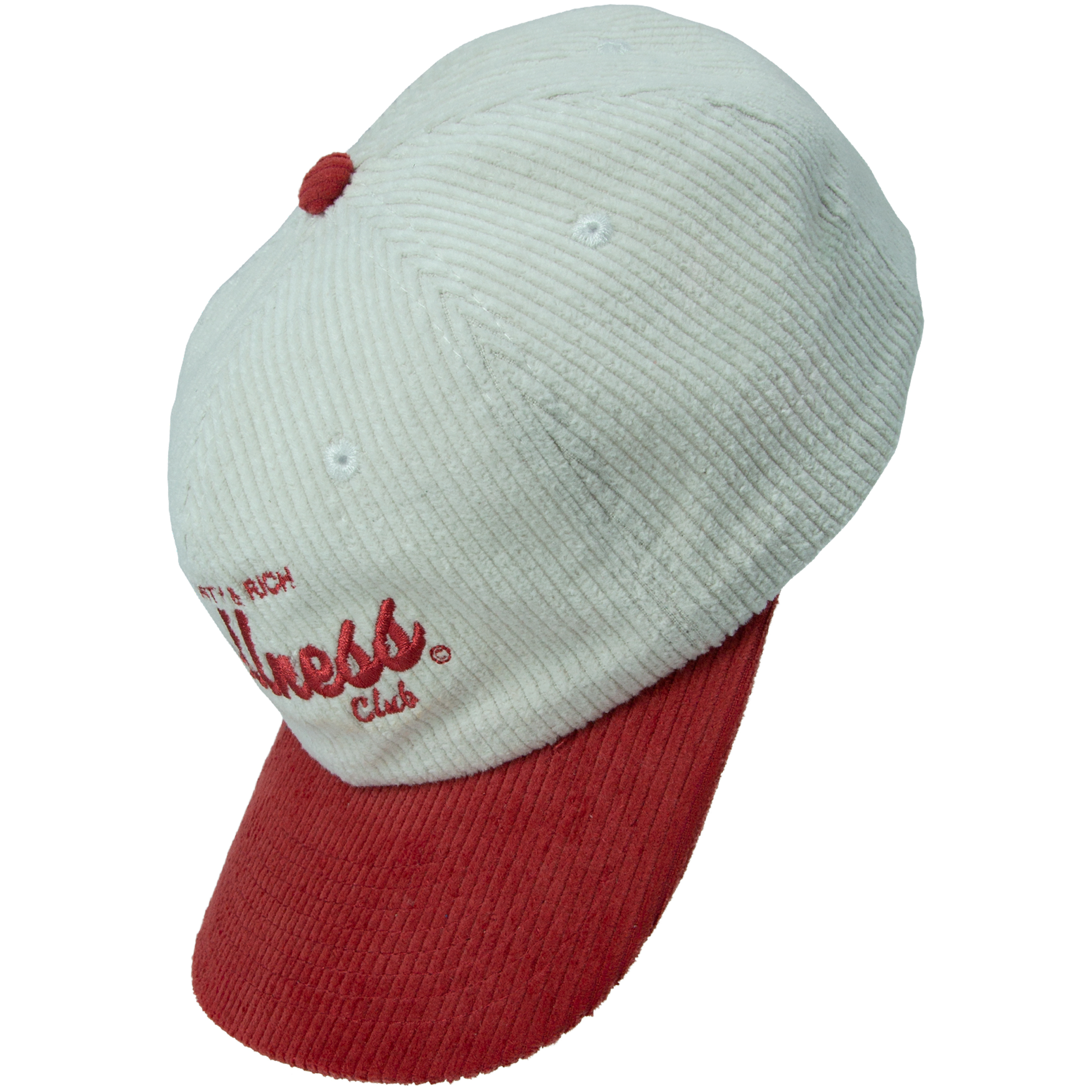 Вельветовая кепка с вышивкой Wellness SPORTY & RICH AC852ST, размер One Size - фото 2