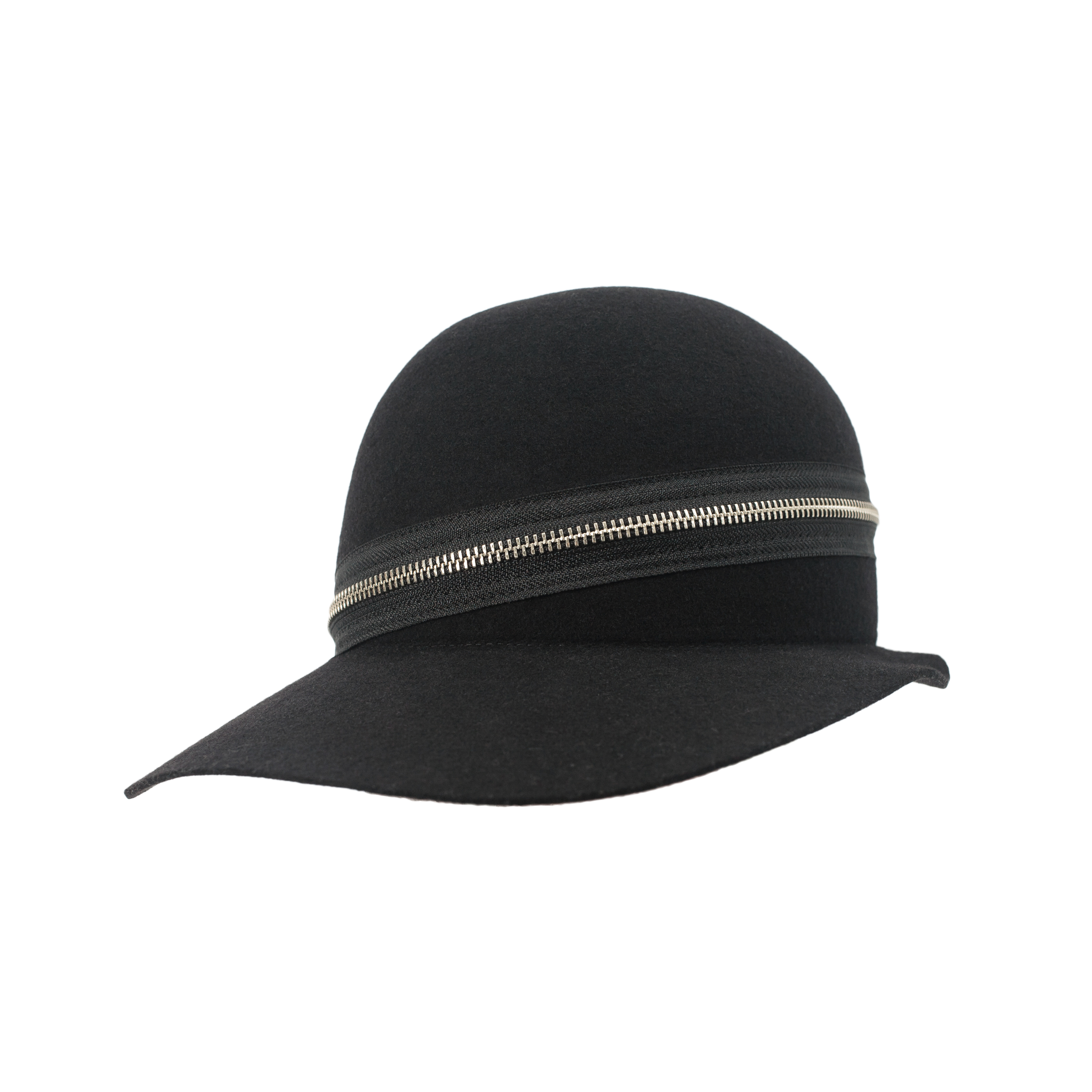 Черная шерстяная кепка Yohji Yamamoto FN-H14-161-1, размер 2 - фото 6