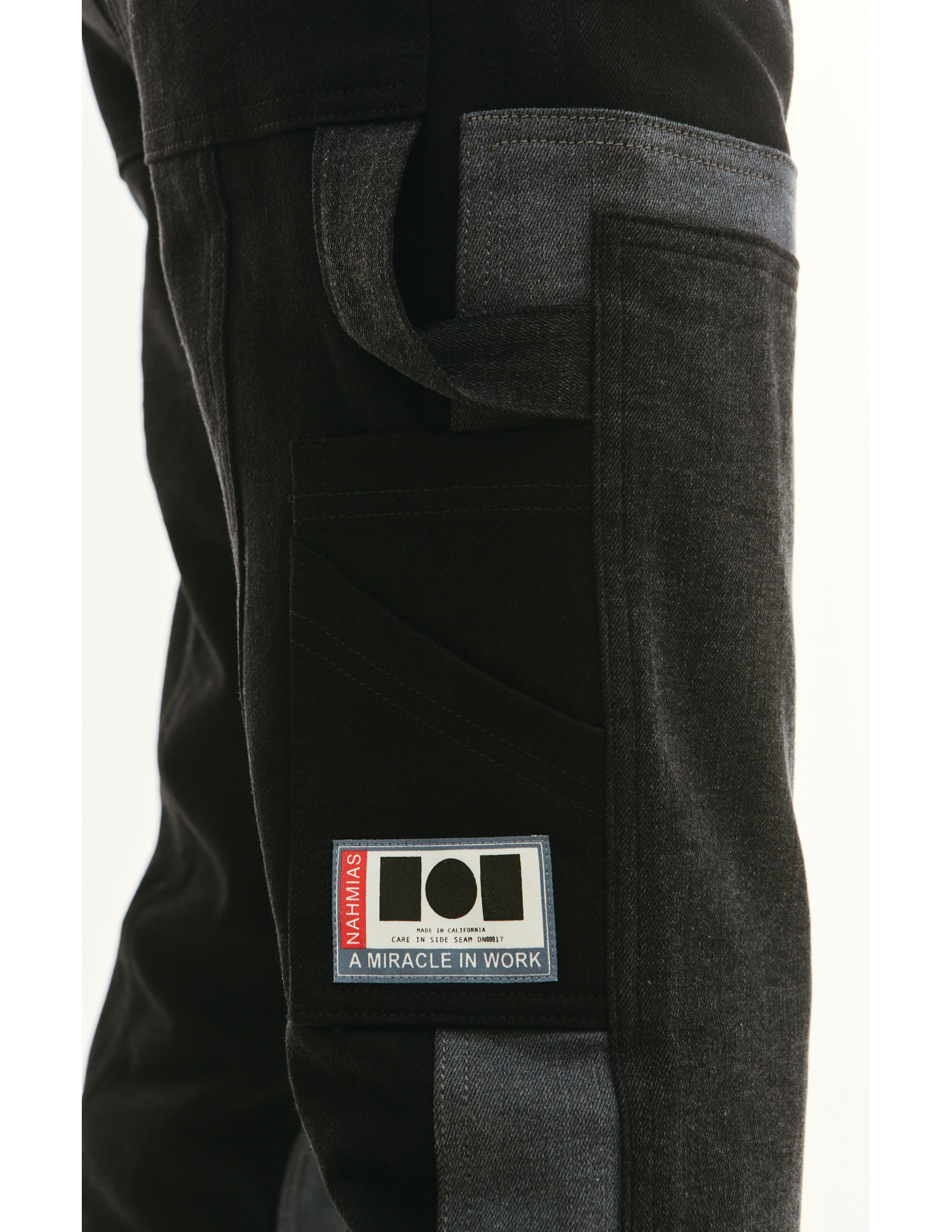 Черные брюки с накладными карманами Nahmias AW22-2-6008-F0026-BLACKDENIM, размер 36;32 - фото 6