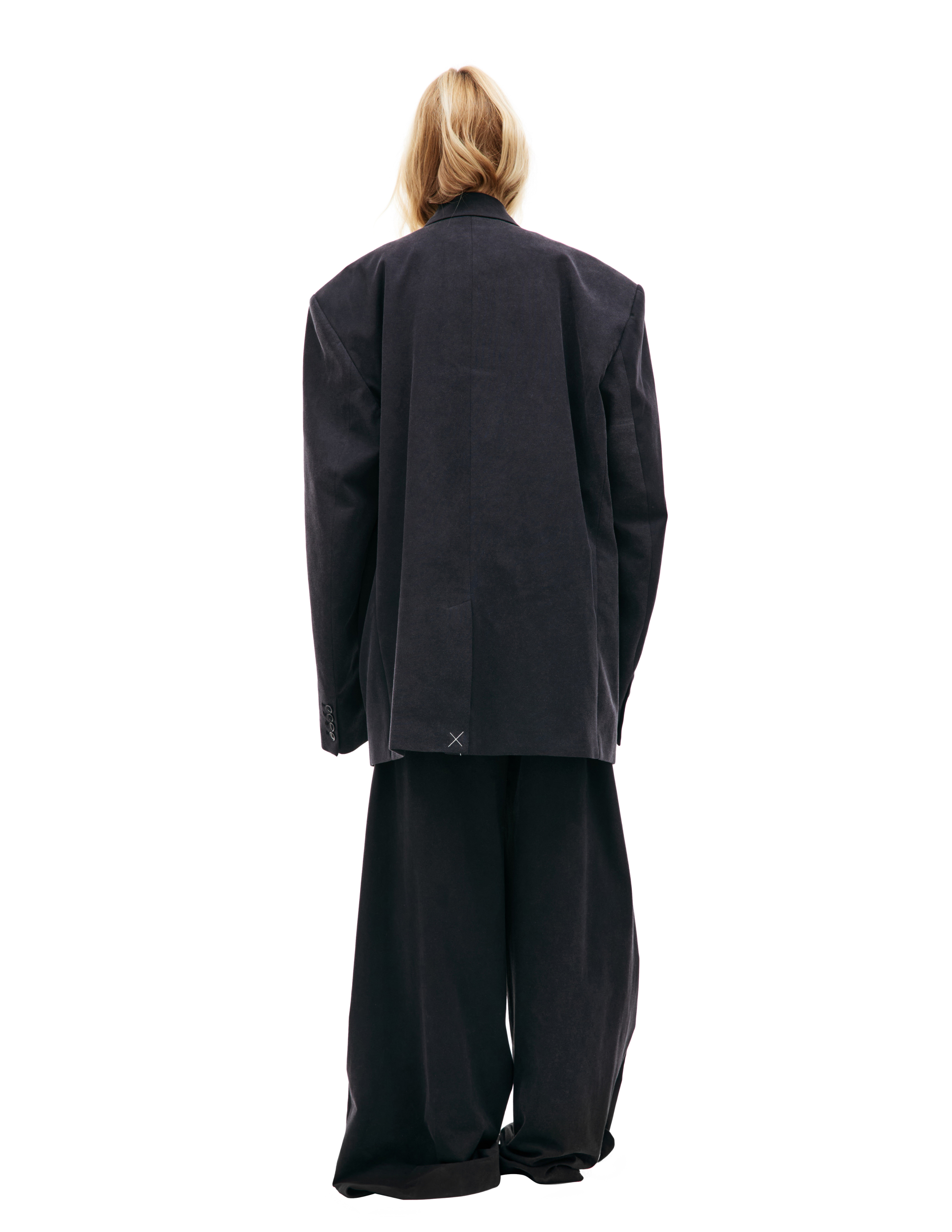 Оверсайз пиджак из выстиранного хлопка VETEMENTS UE64JA405B, размер M;L;XL - фото 4