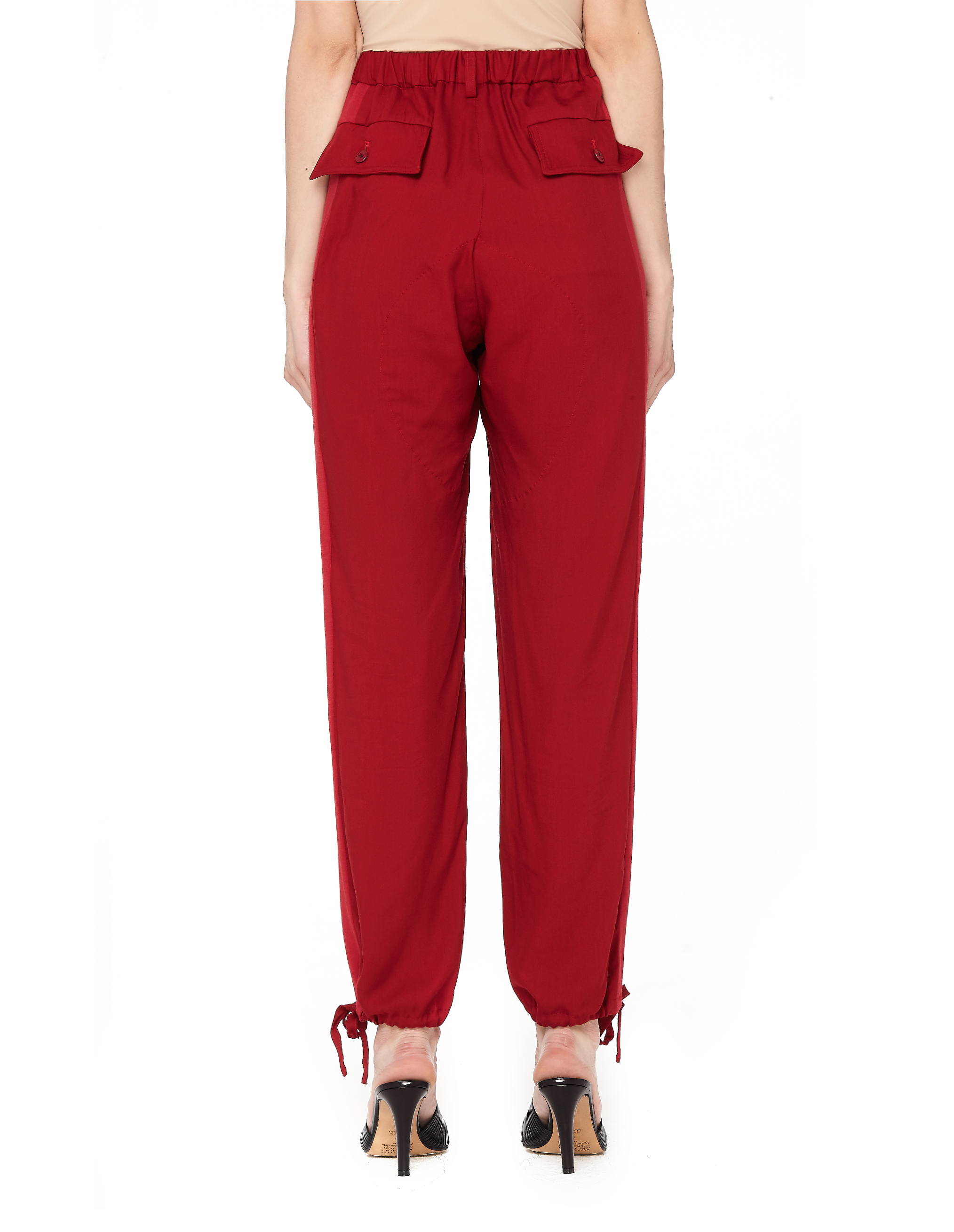 Красные брюки со стрелками - Sue Undercover SUU1502-2/red Фото 3