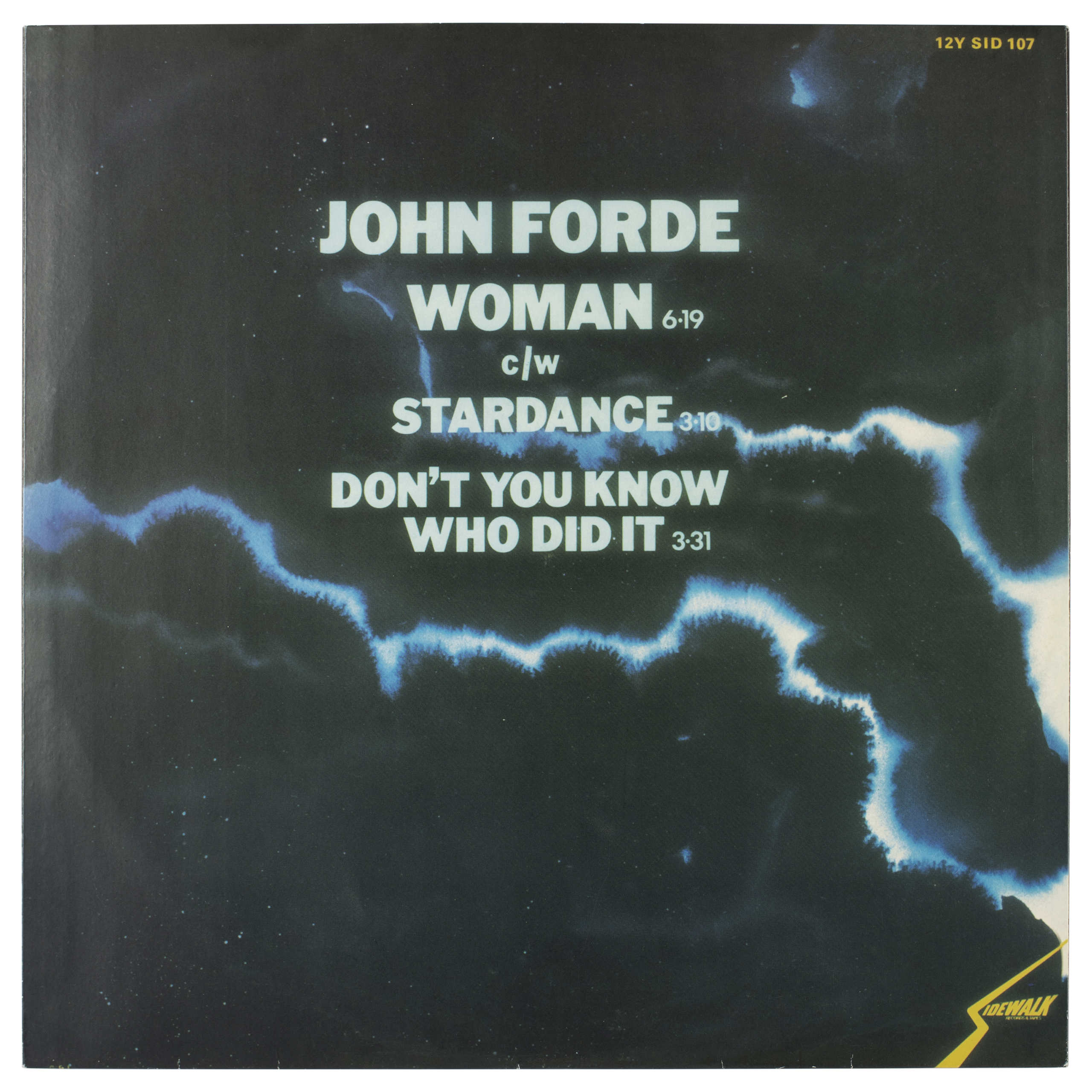 Винил John Forde - Woman SV John Forde - Woman, размер One Size - фото 2
