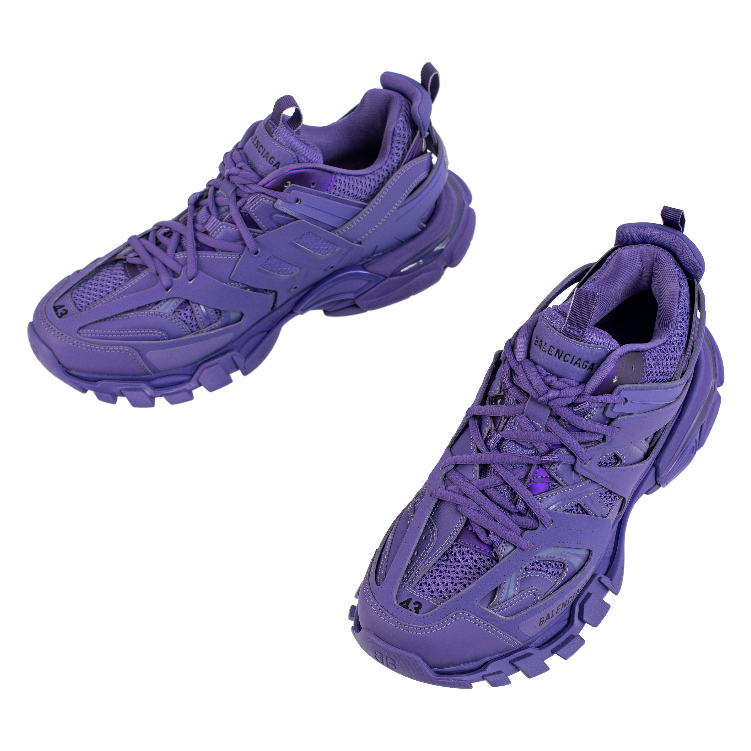Фиолетовые кроссовки Track Balenciaga 542023/W2LA2/5710, размер 41;40;39;46;45;44;43;42 542023/W2LA2/5710 - фото 6