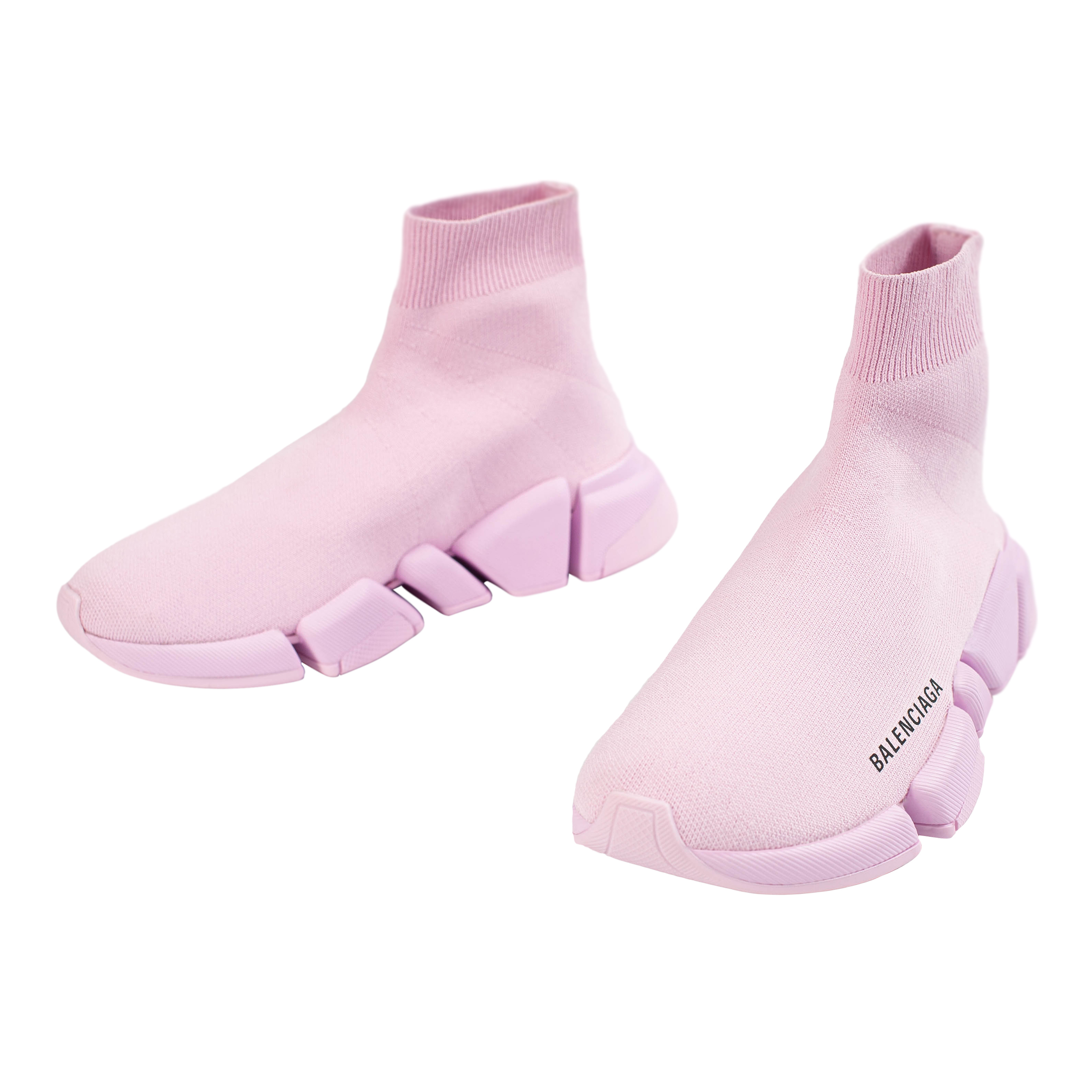 Розовые кроссовки Speed 2.0 - Balenciaga 617196/W2DB1/5601 Фото 4