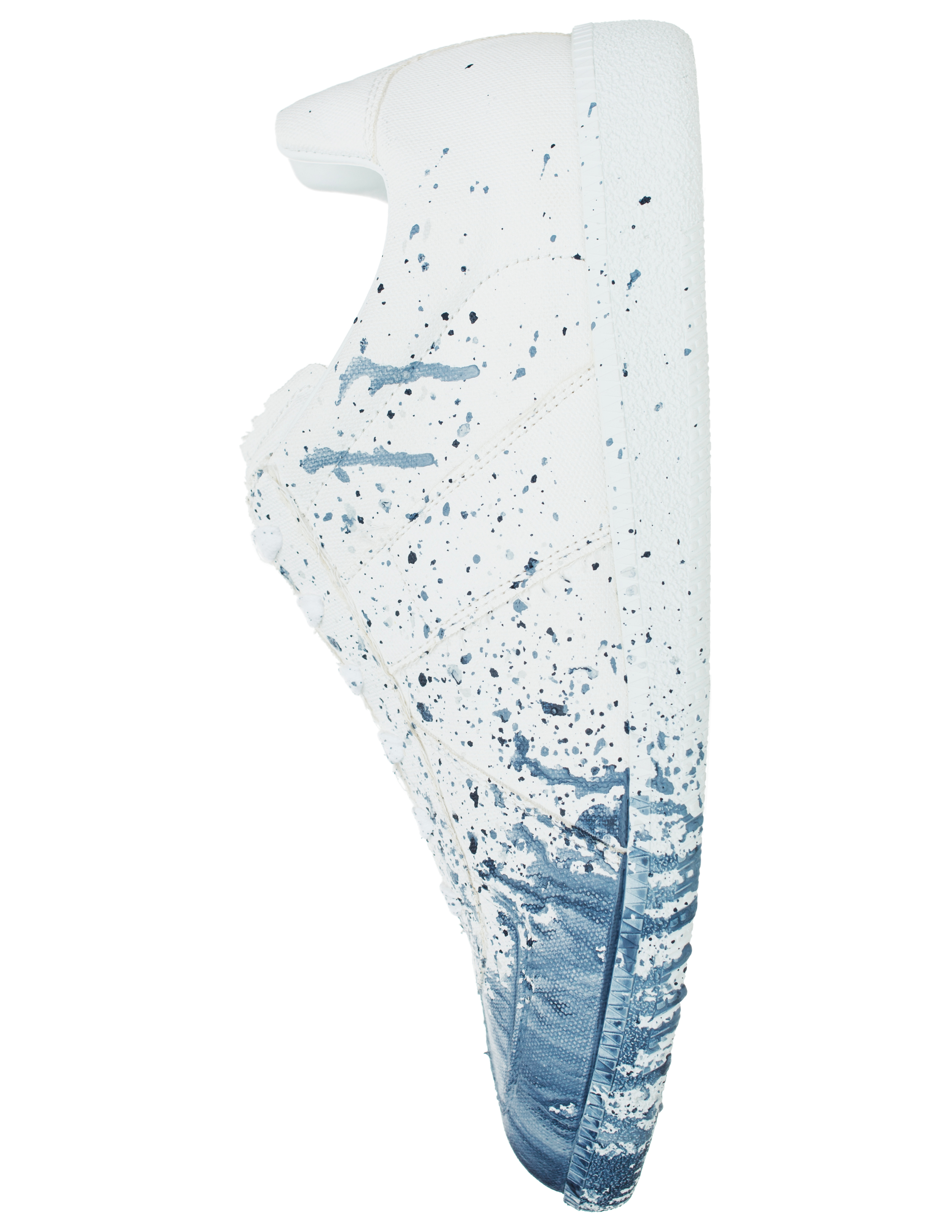 Белые кеды Replica в краске Maison Margiela S37WS0568/P4406/H8868, размер 43;42