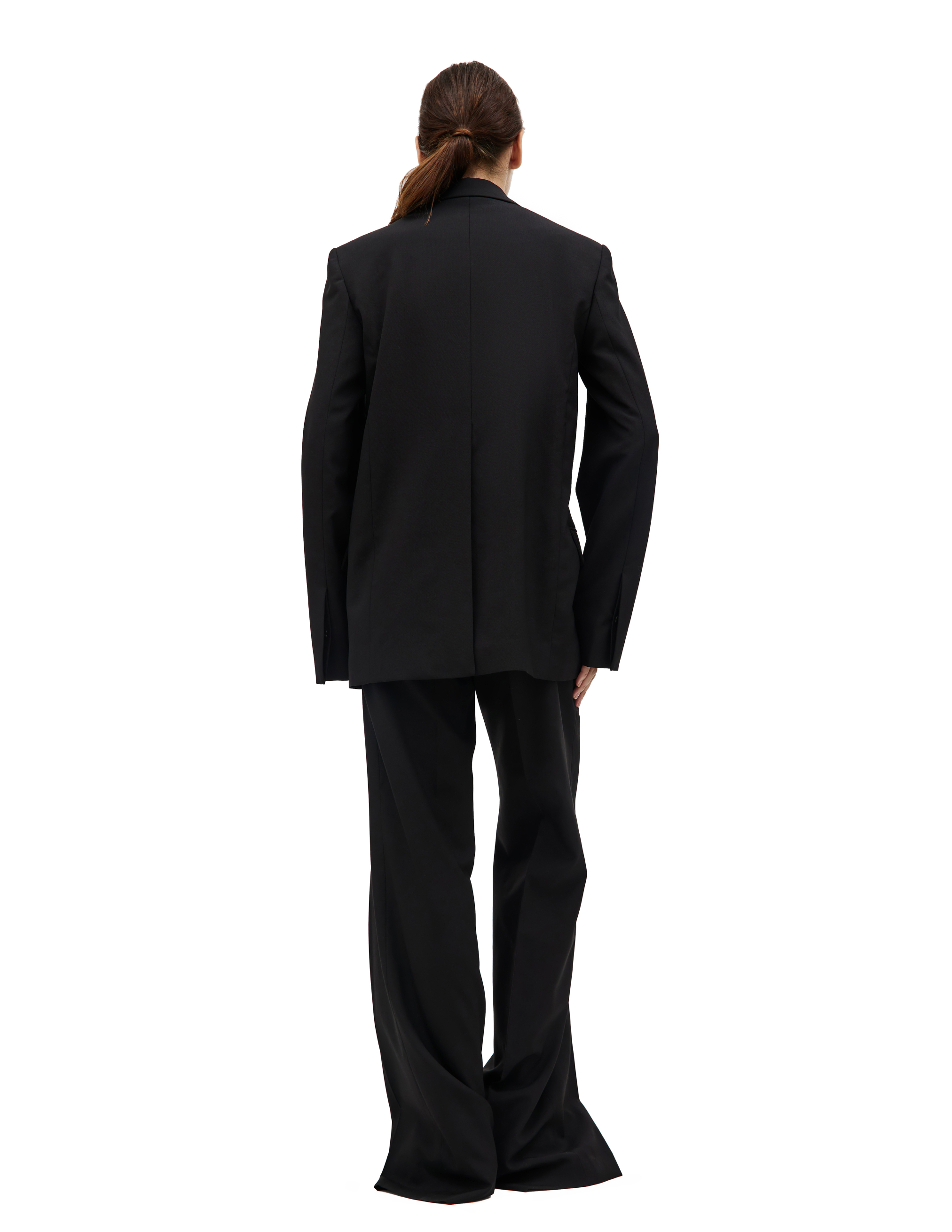 Черный пиджак из шерсти QUIRA W3Q/Q611WV/Q0009, размер 40;42 W3Q/Q611WV/Q0009 - фото 3