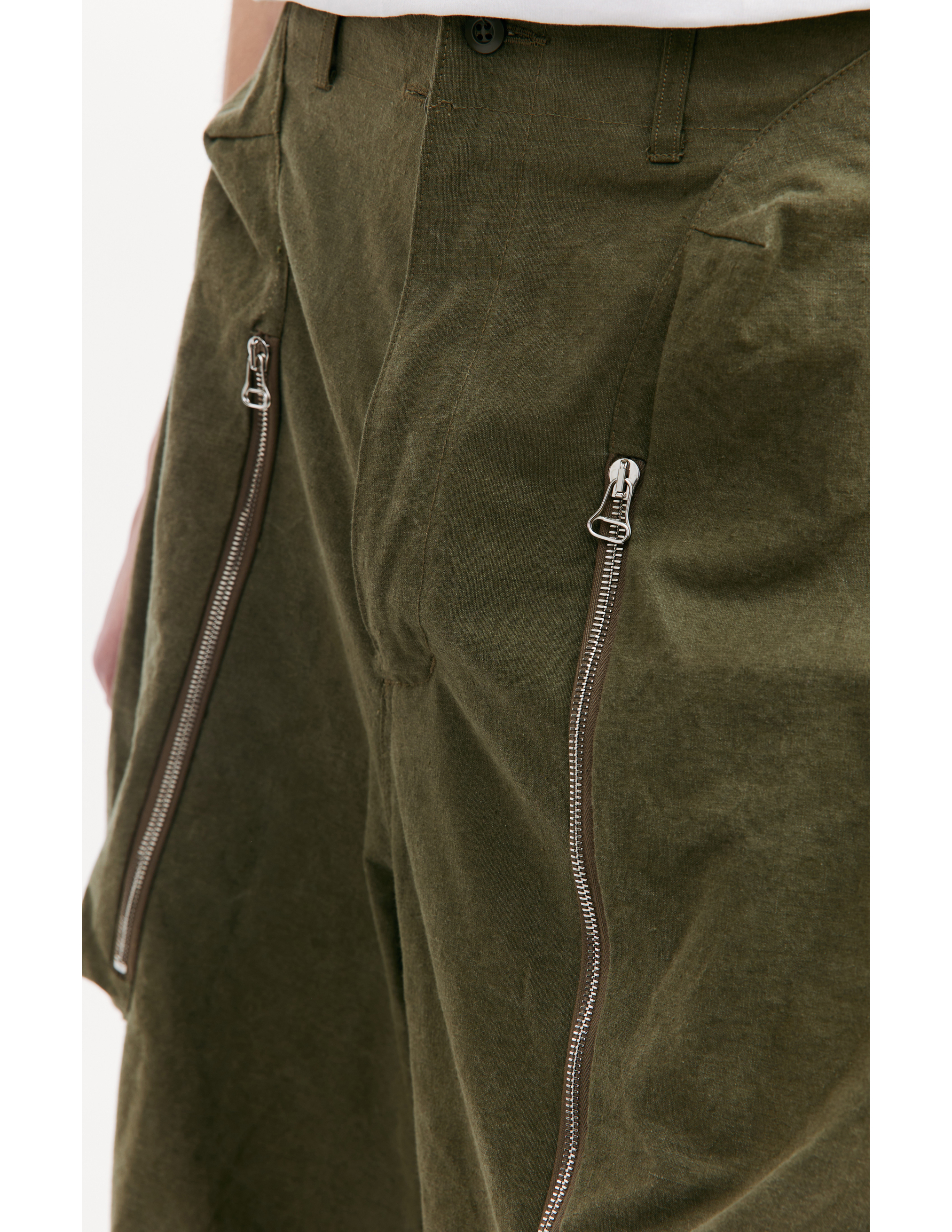 Широкие брюки-карго Readymade RE-CO-KH-00-00-238, размер 4 - фото 4