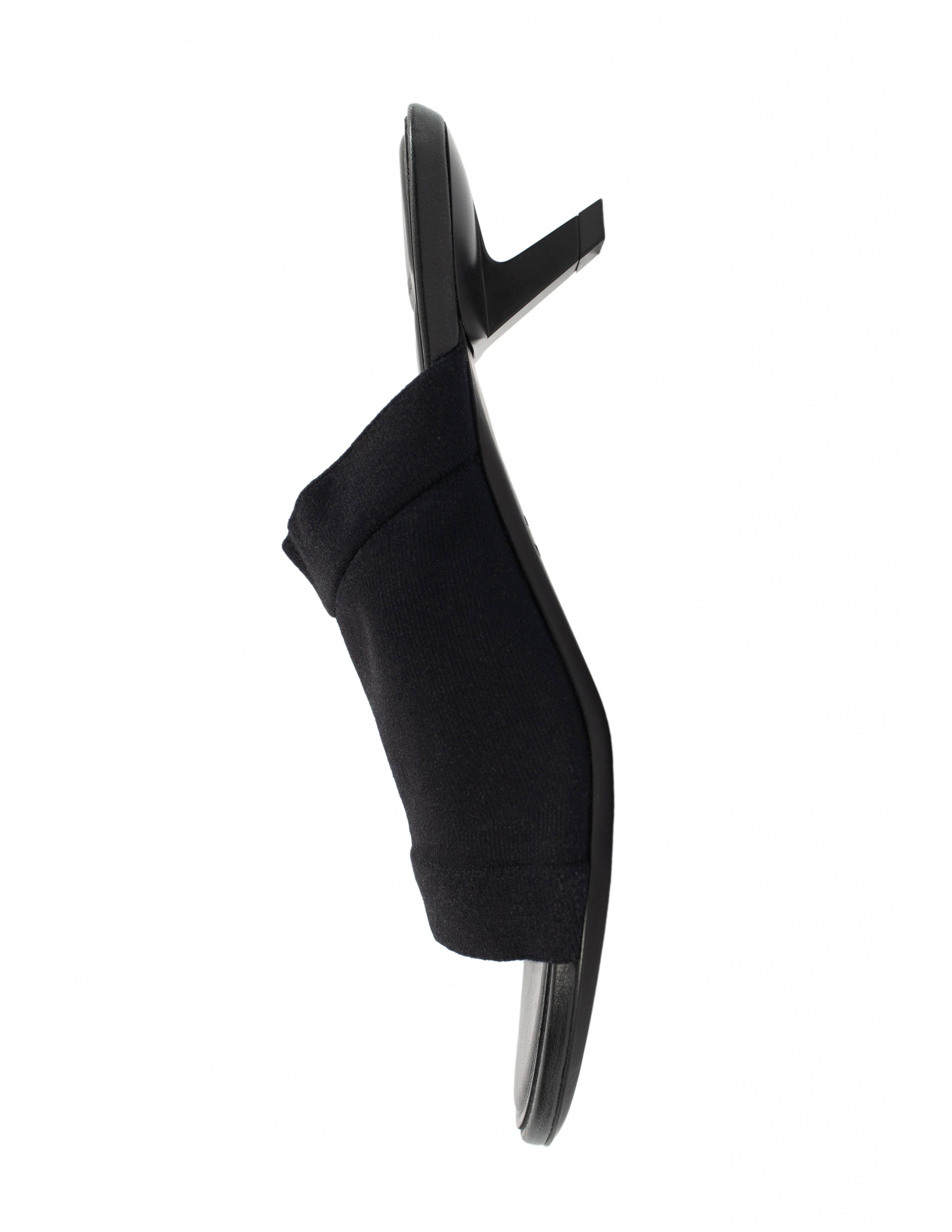 Черные мюли со скошенным каблуком Balenciaga 653285/W2DR0/1000, размер 41;39;38;37 653285/W2DR0/1000 - фото 1