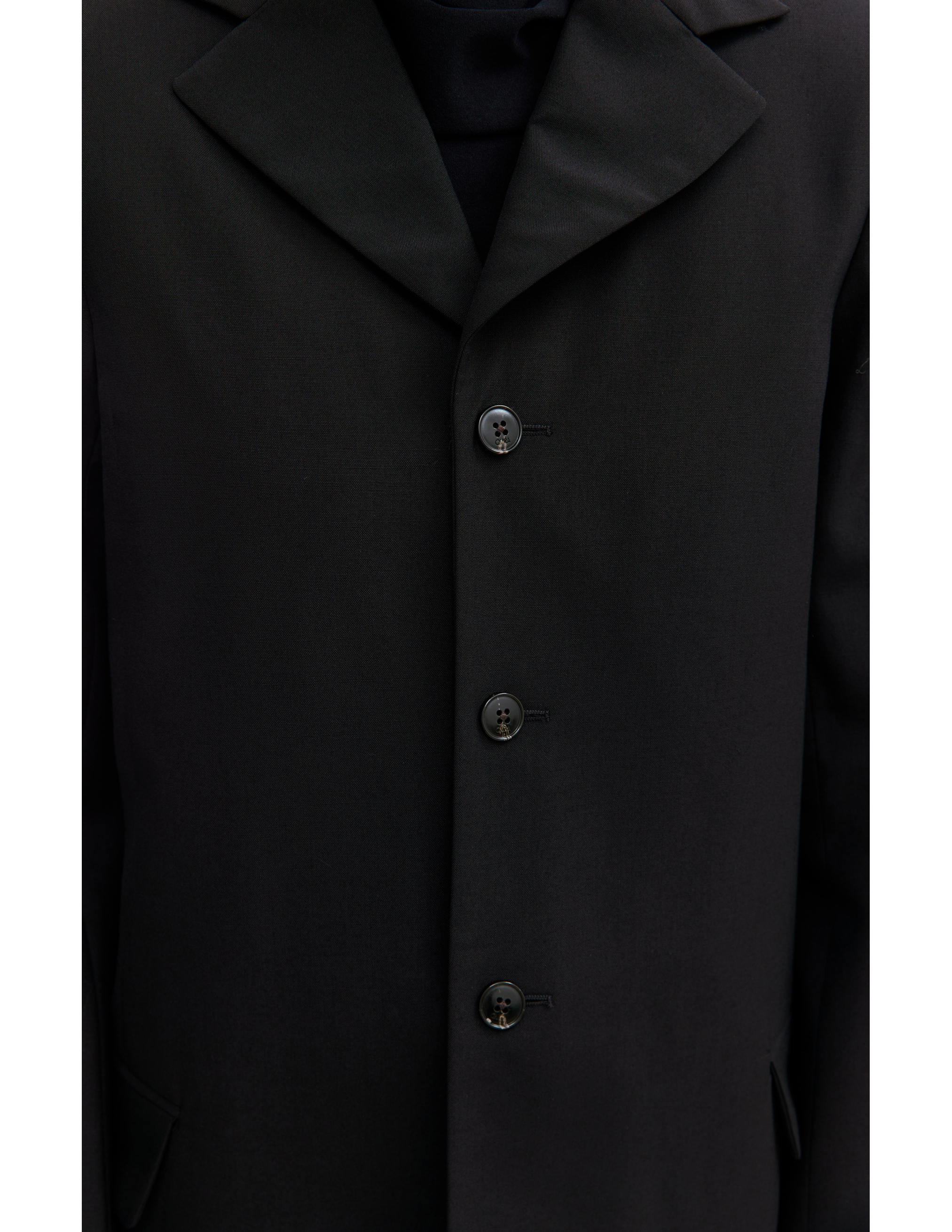 Черный пиджак из шерсти QUIRA W3Q/Q611WV/Q0009, размер 40;42 W3Q/Q611WV/Q0009 - фото 6