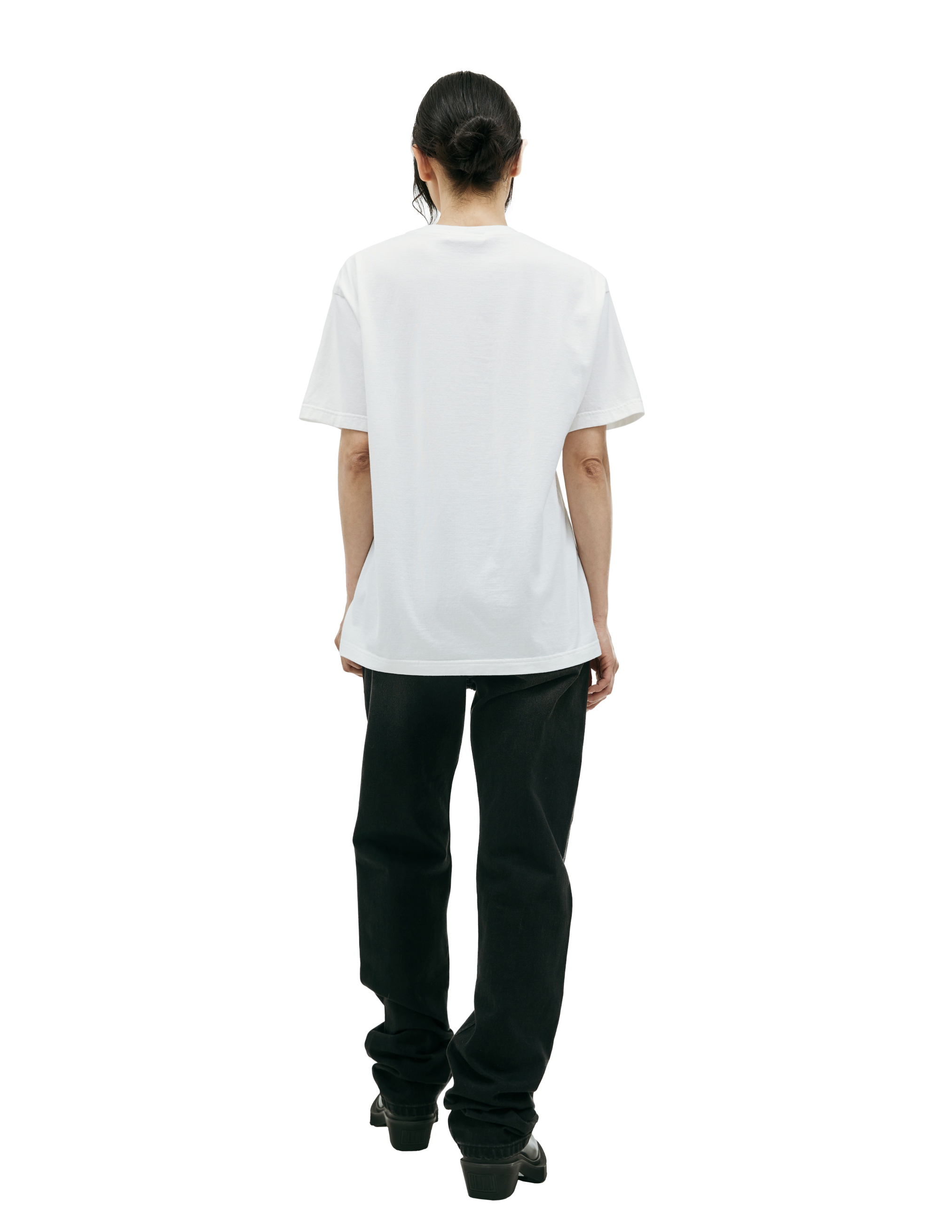 Оверсайз футболка с нашивкой Love Undercover UC1C2803/WHITE, размер 2;3 UC1C2803/WHITE - фото 3