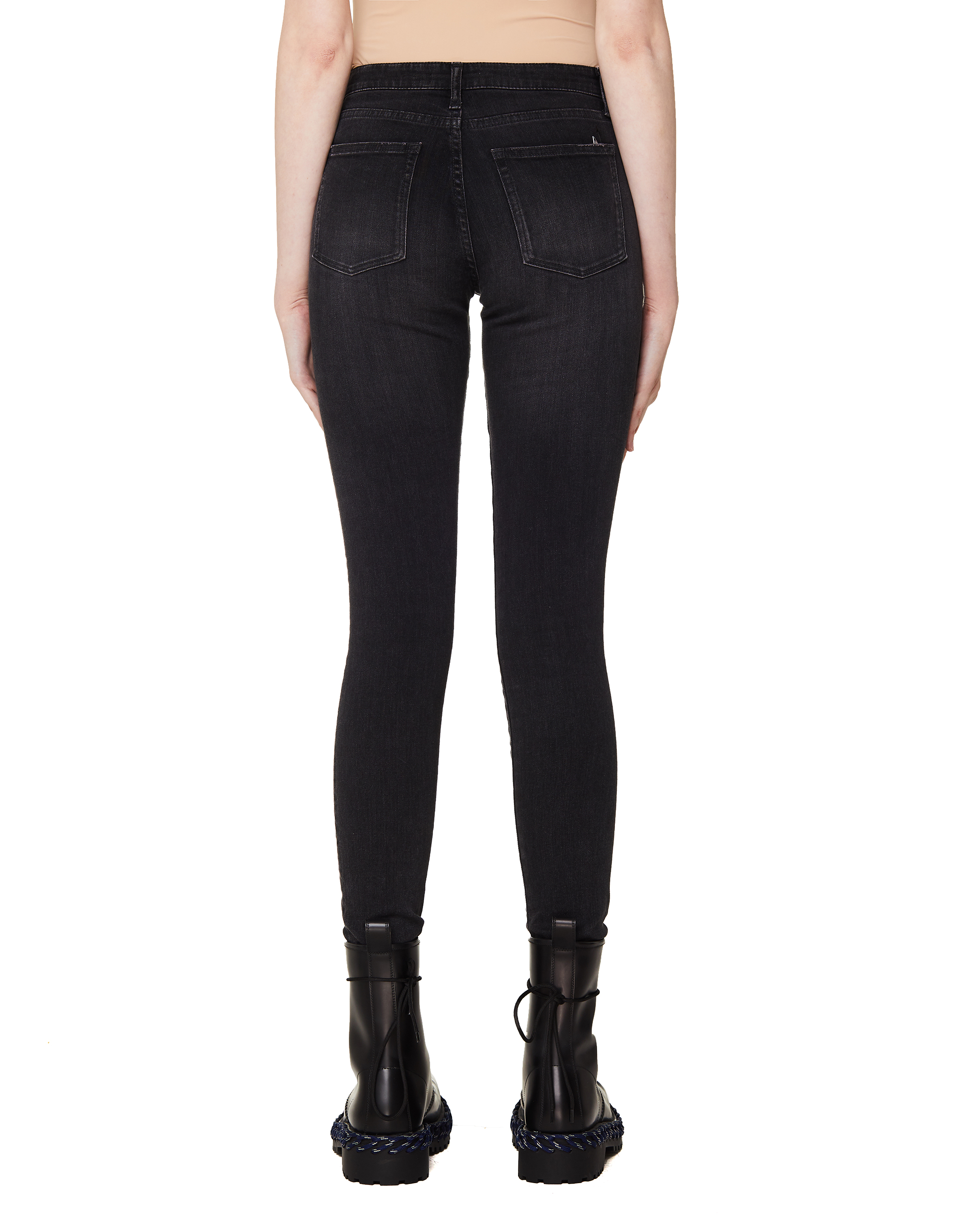 Черные скинни джинсы John Elliott WG221E7714L, размер 26;27 - фото 3