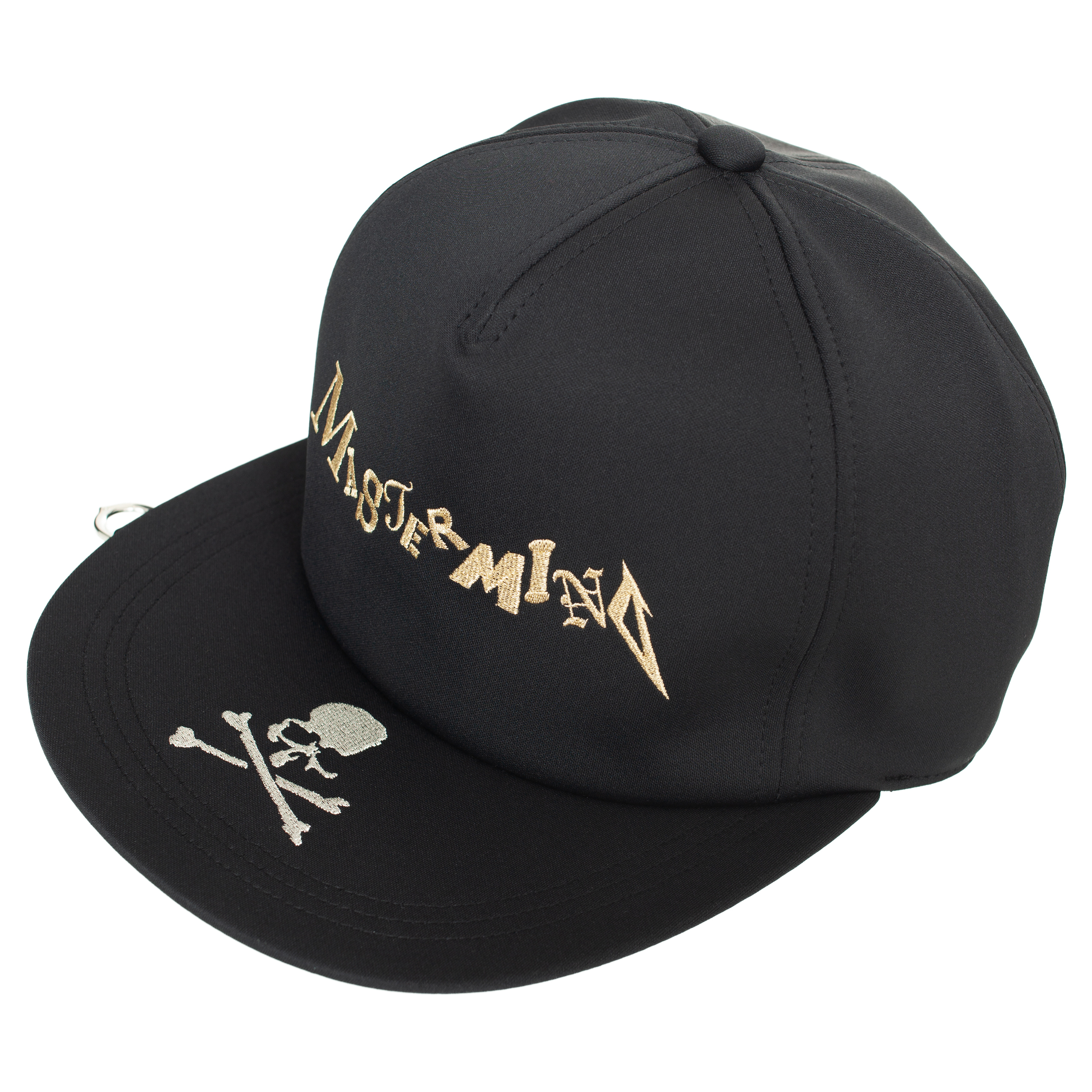 Черная кепка с вышивкой логотипа Mastermind WORLD MW22S09/CA001, размер L MW22S09/CA001 - фото 2