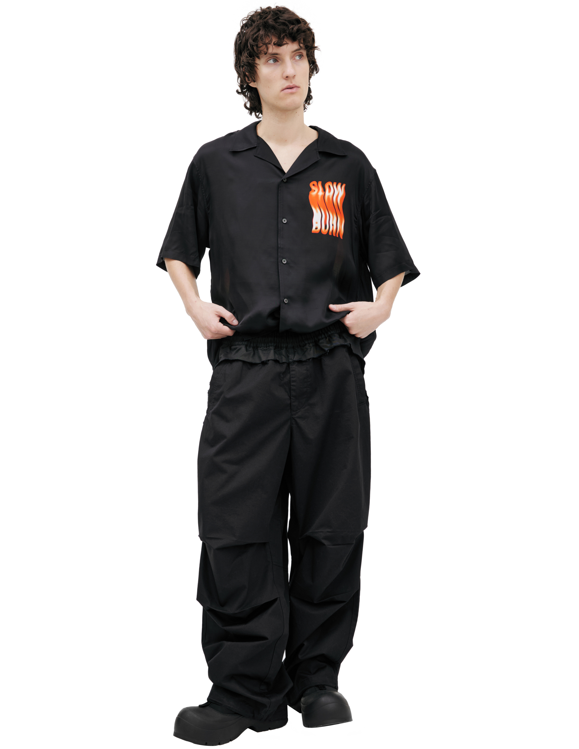 Брюки с двуслойным поясом 20790₽