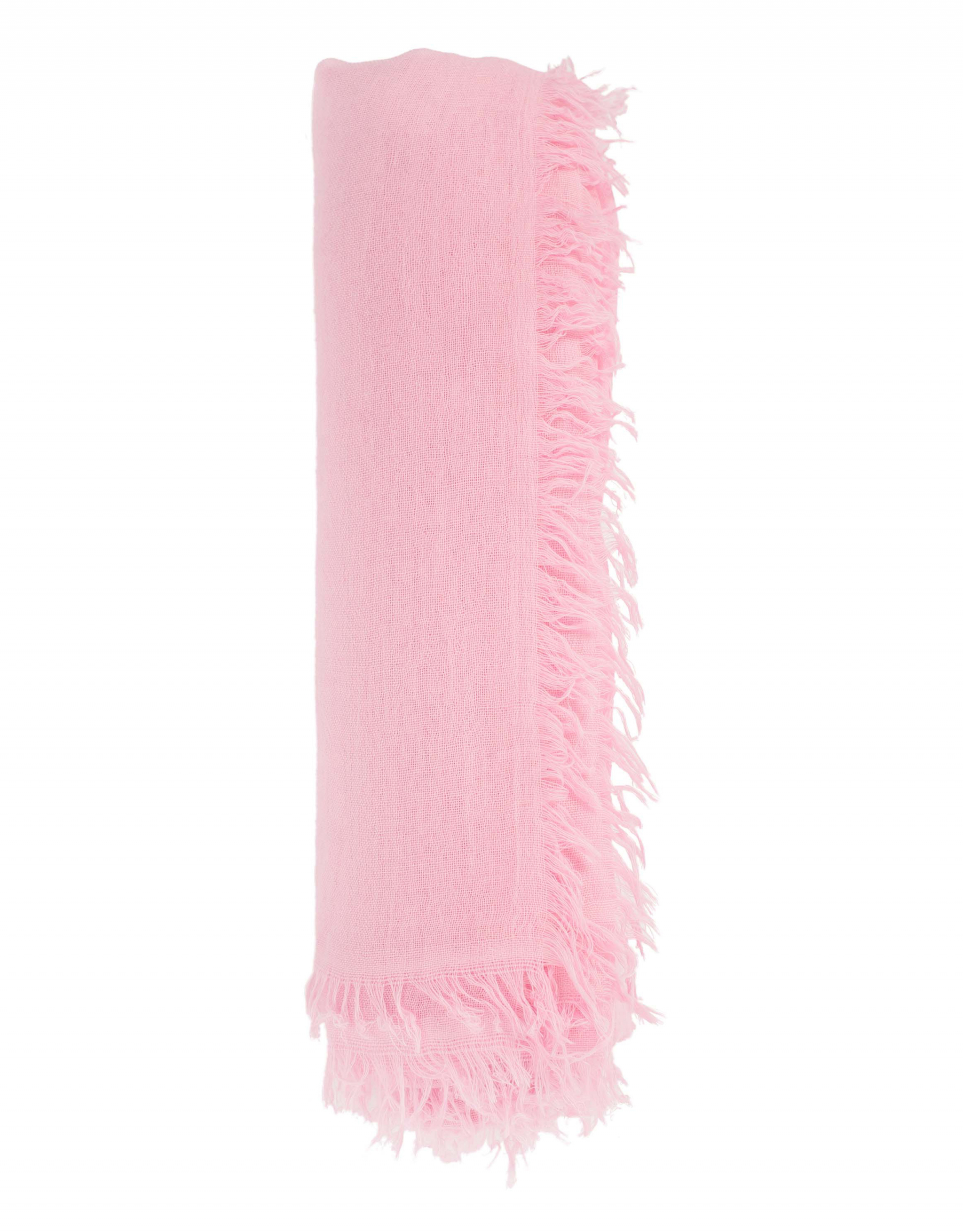 Розовый кашемировый шарф Ann Demeulemeester 2001-8630-W-408-031, размер One Size
