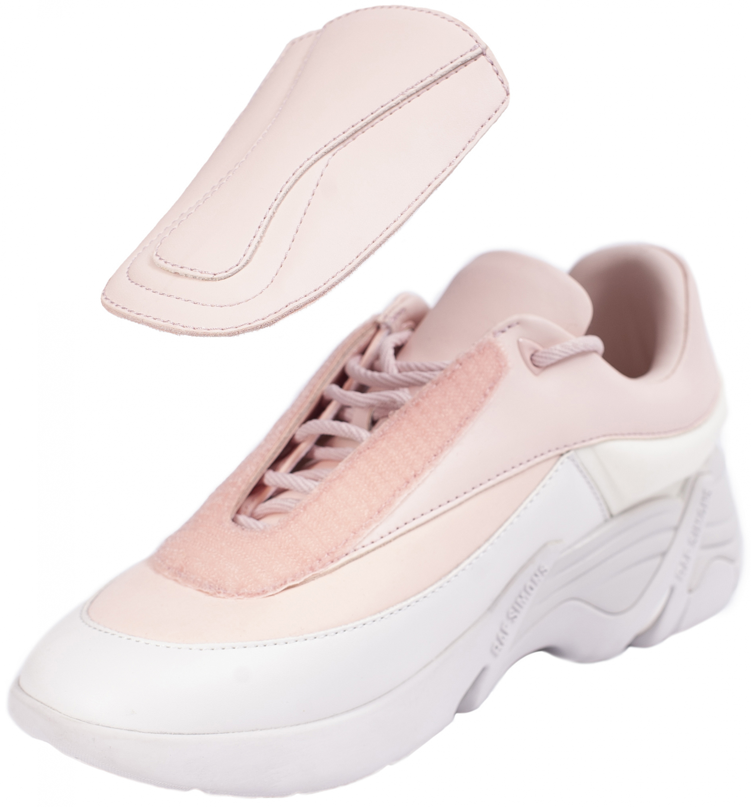 Кожаные кроссовки Antei - Raf Simons HR740001S/3004 Фото 3