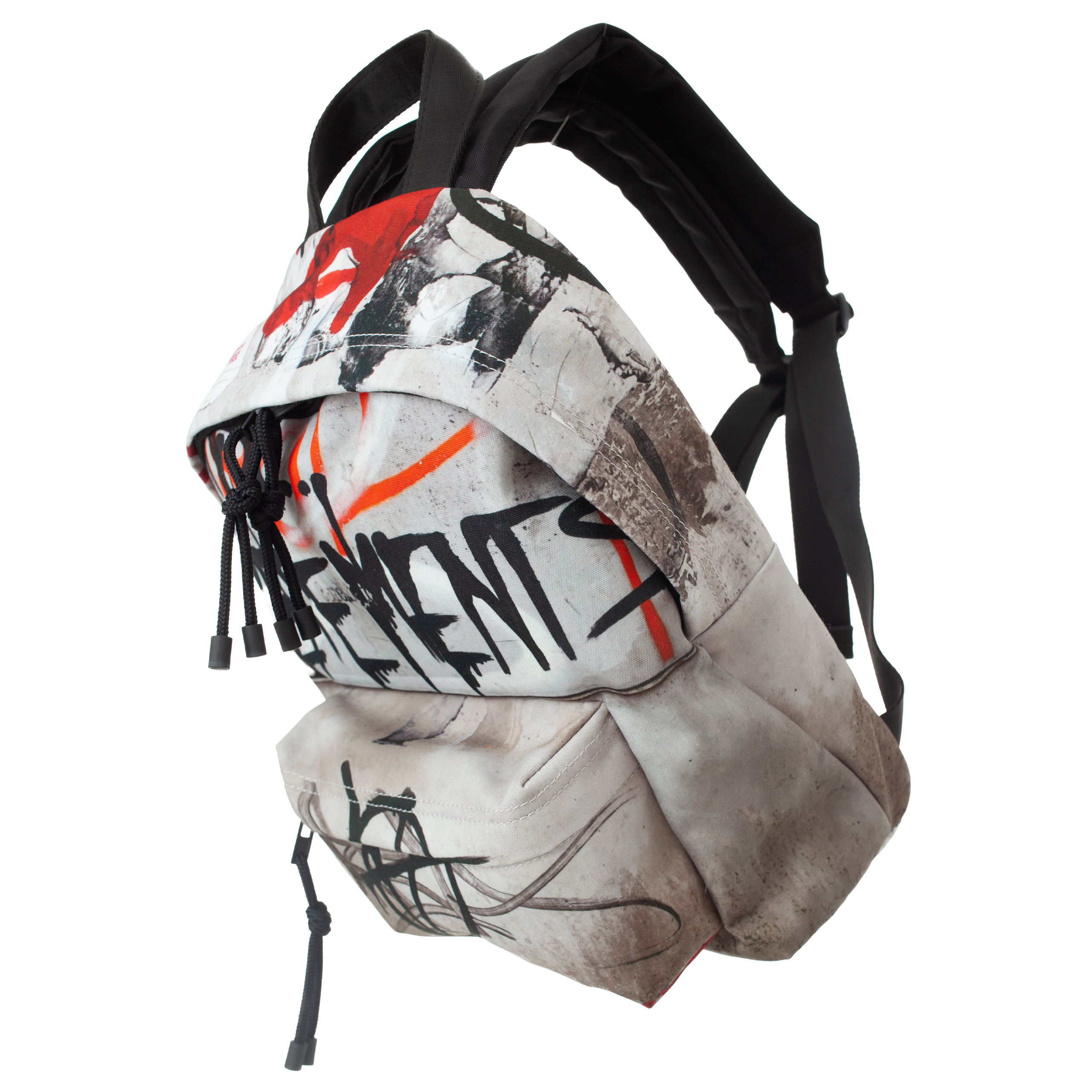 Рюкзак с принтом граффити VETEMENTS UE54BA200G/1100, размер One Size UE54BA200G/1100 - фото 1