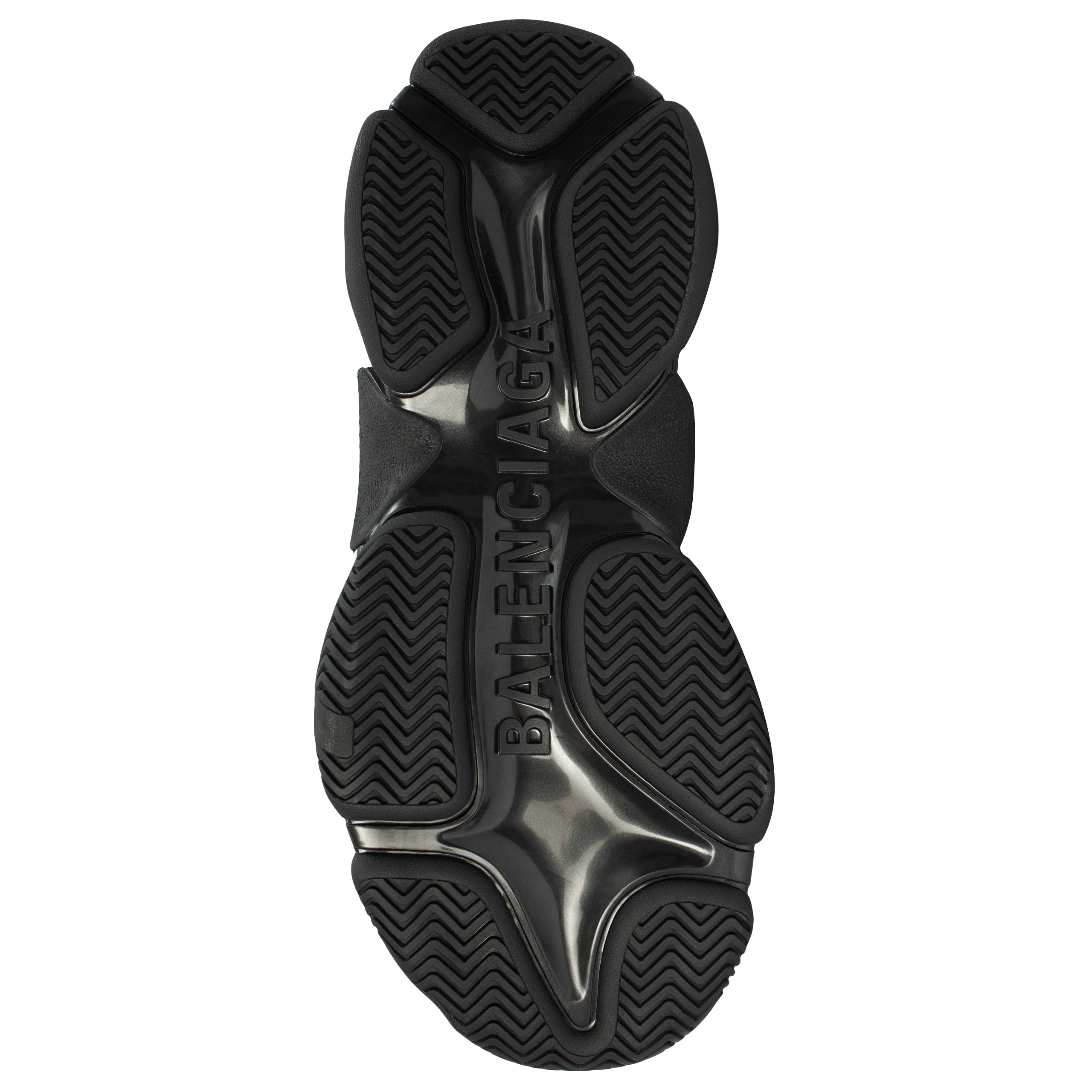 Черные кроссовки Triple S - Balenciaga 536737/W2FS2/1000 Фото 7