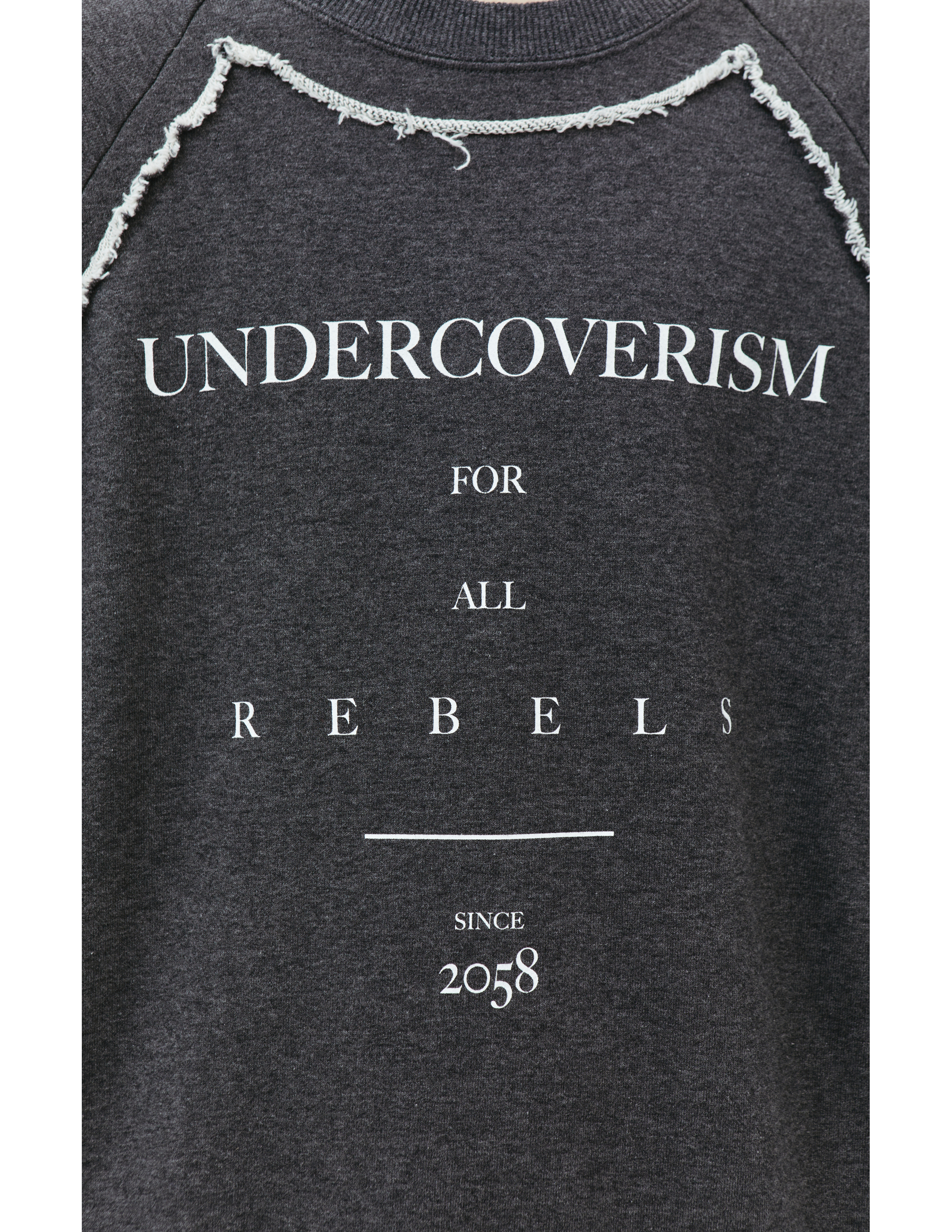 Серый свитшот Undercoverism Undercover UI2B4802, размер 5;4 - фото 4