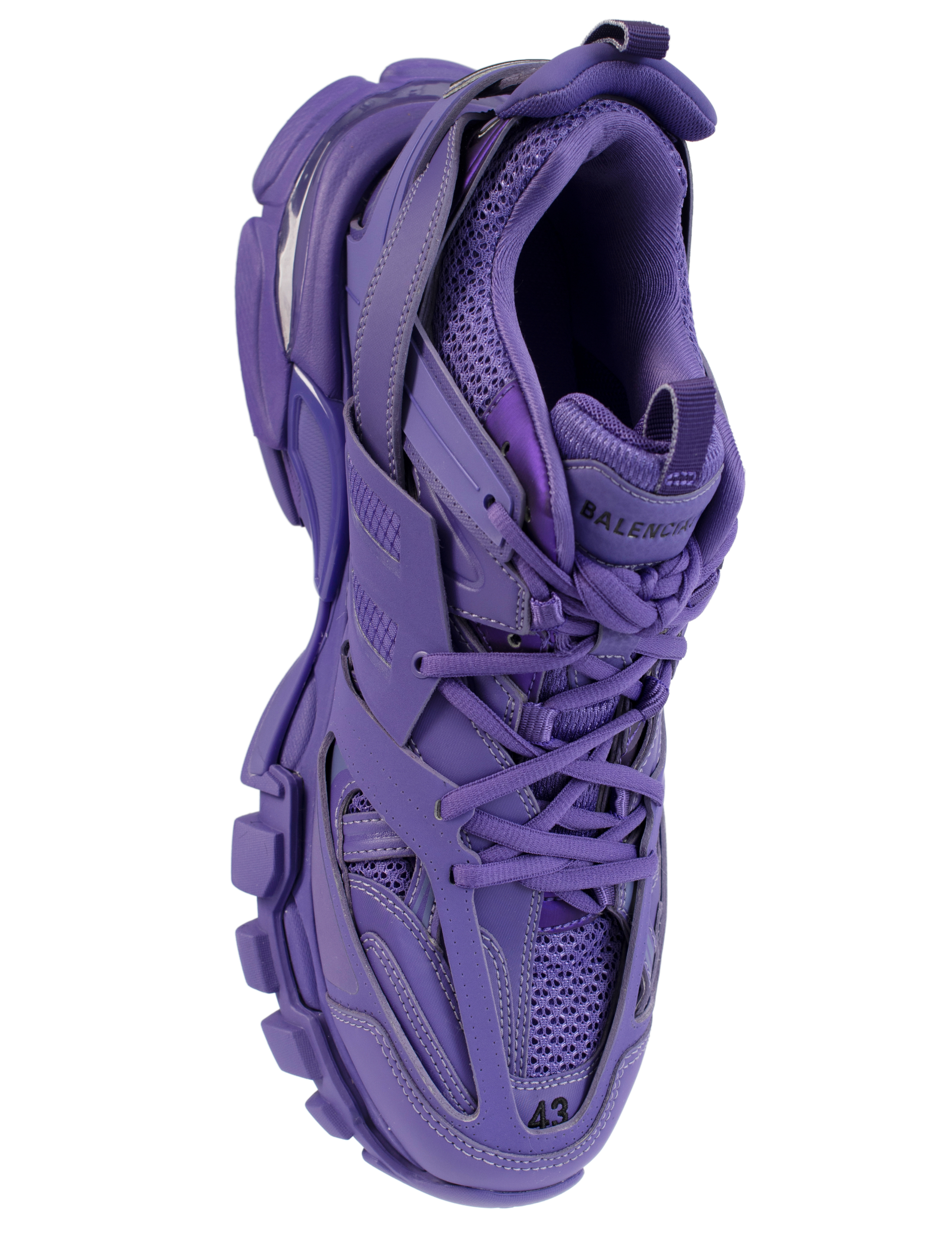 Фиолетовые кроссовки Track Balenciaga 542023/W2LA2/5710, размер 41;40;39;46;45;44;43;42 542023/W2LA2/5710 - фото 2