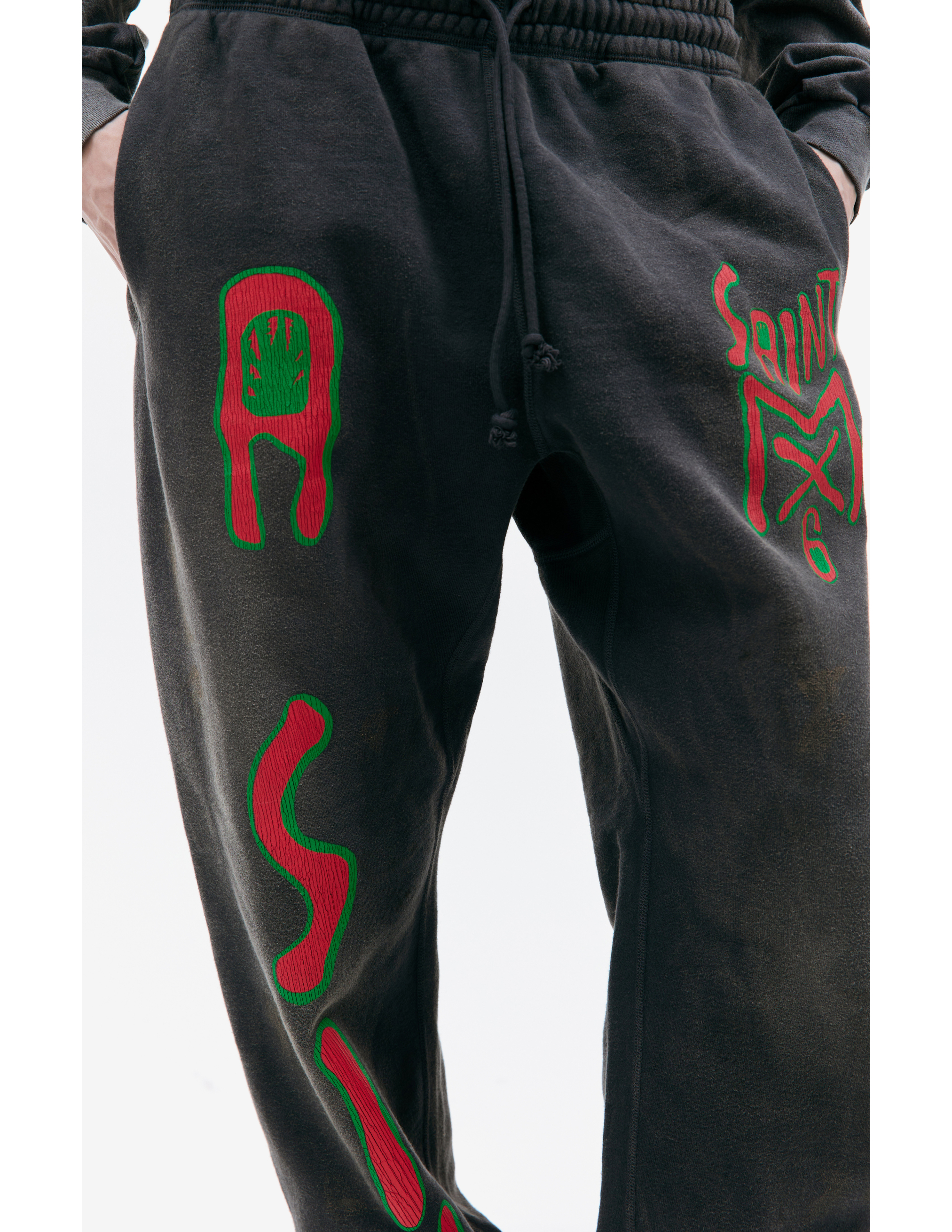 Спортивные брюки с принтом Saint Michael SM-A23-0000-033, размер M;L - фото 4