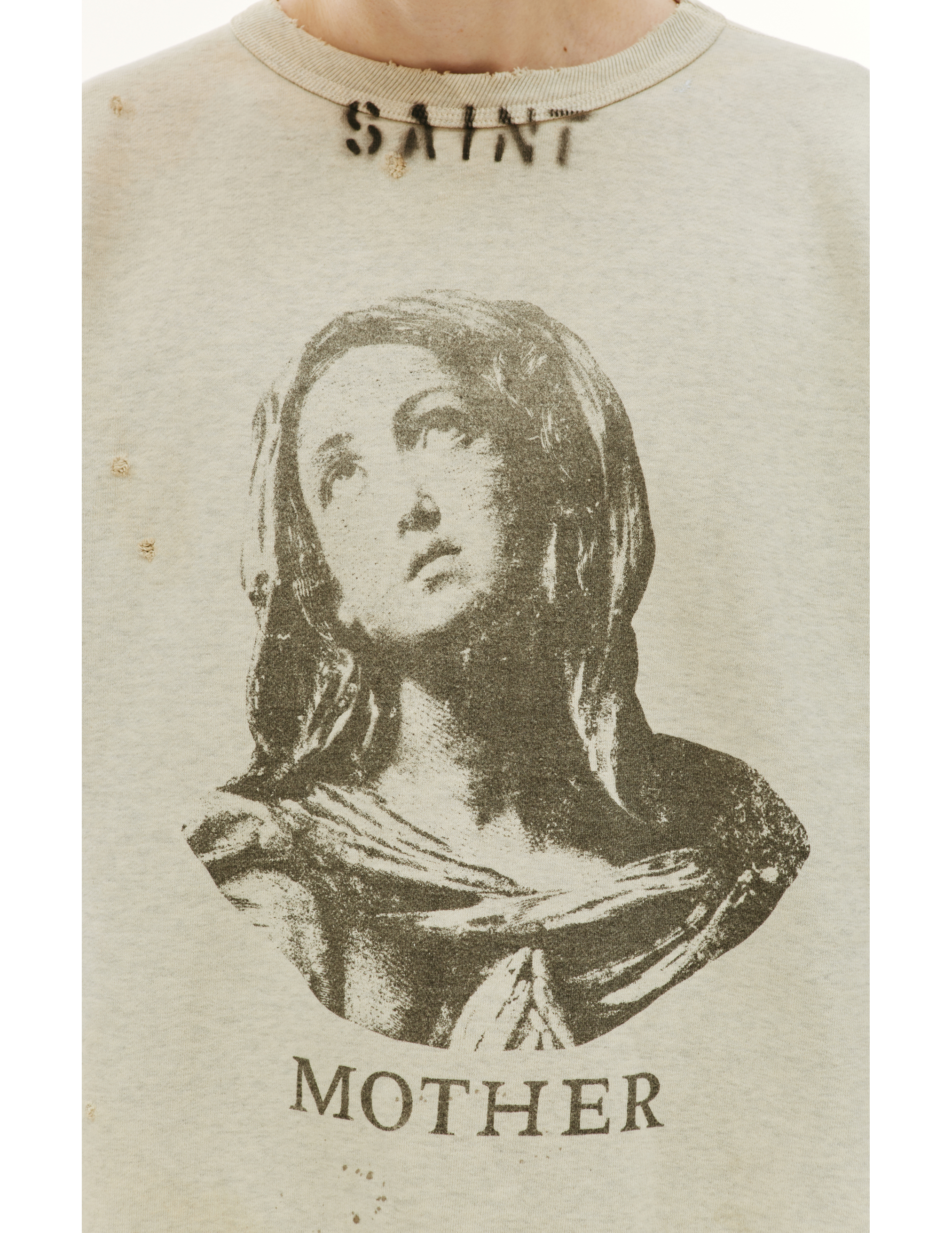 Cвитшот с принтом Mother Saint Michael SM-A22-0000-017, размер XL - фото 5