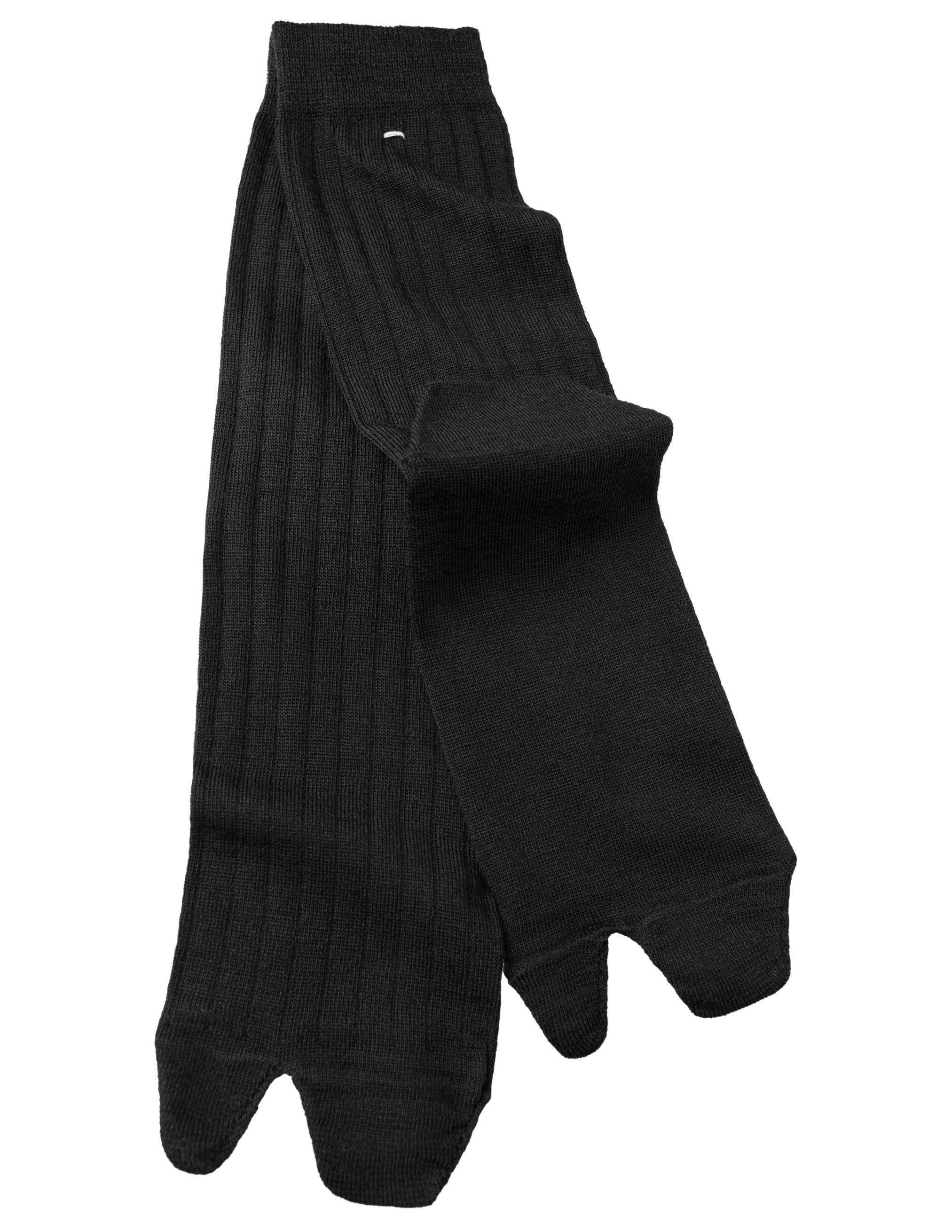 Черные носки Tabi Maison Margiela SI0TL0001/S17867/900, размер S;M SI0TL0001/S17867/900 - фото 2