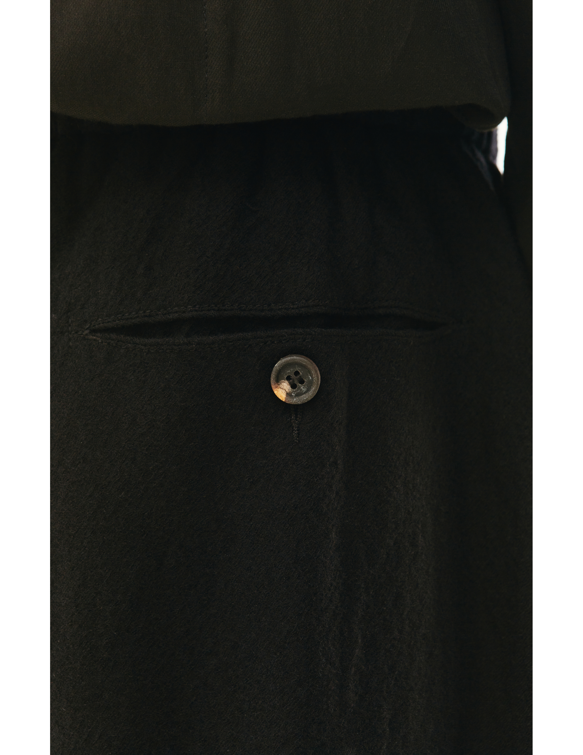 Шерстяные брюки на завязках Ziggy Chen 0M2230511, размер 52 - фото 4