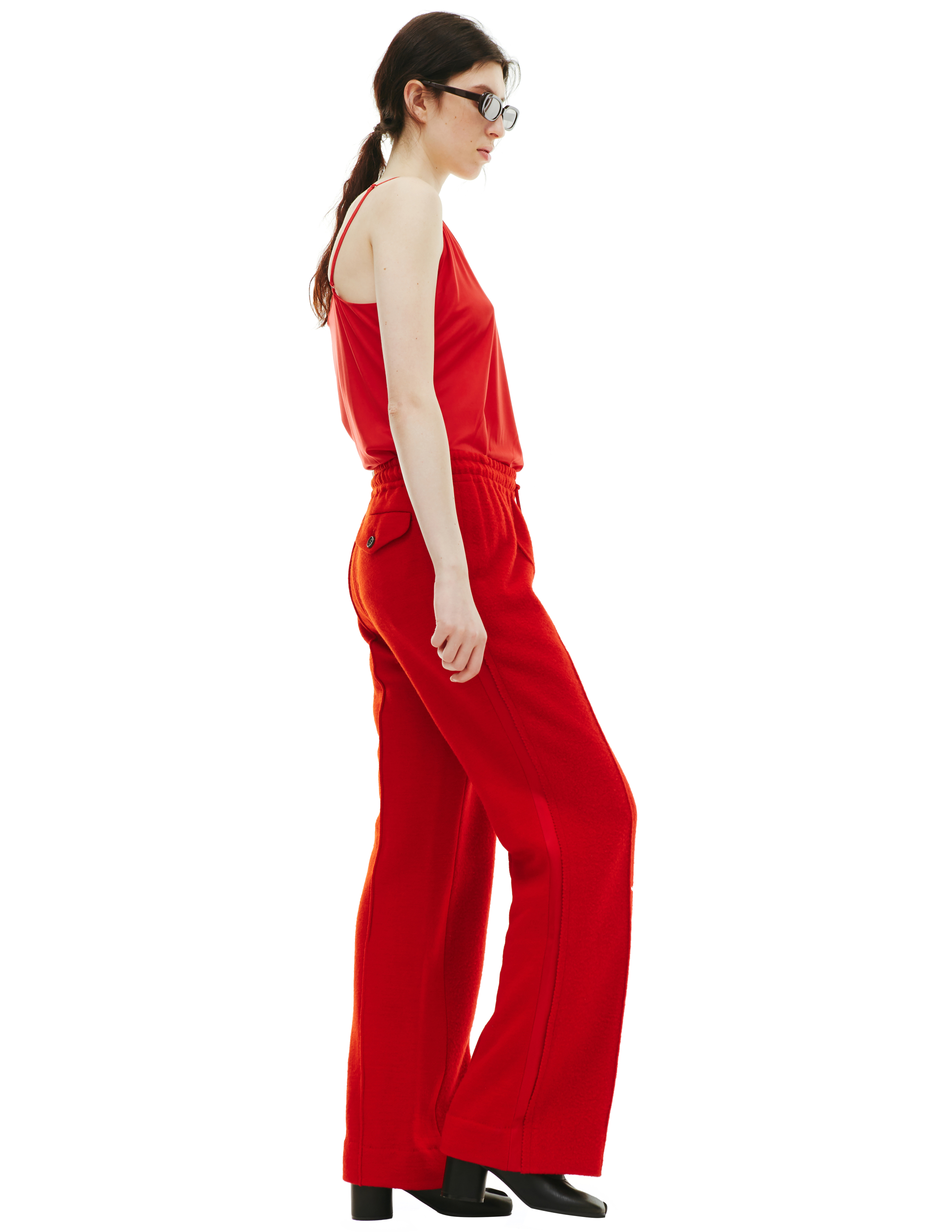 Красные шерстяные брюки Undercover UCX1503/red, размер 3;2 UCX1503/red - фото 2