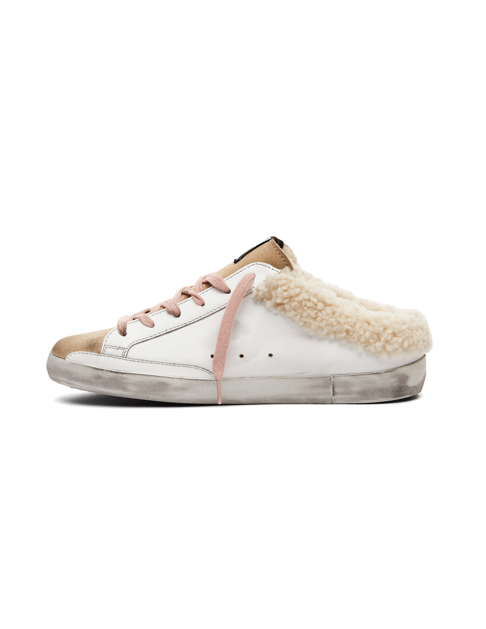 Кеды Superstar без задника с мехом - Golden Goose  GWF00110/F000798/80194 Фото 2