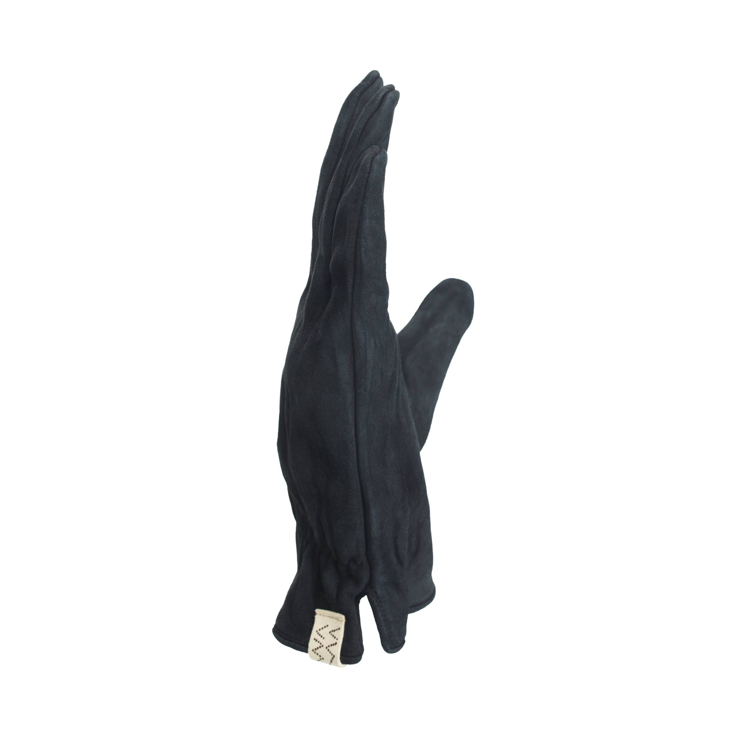 Коричневые замшевые перчатки visvim 0123203003008/BLACK, размер M/L 0123203003008/BLACK - фото 5