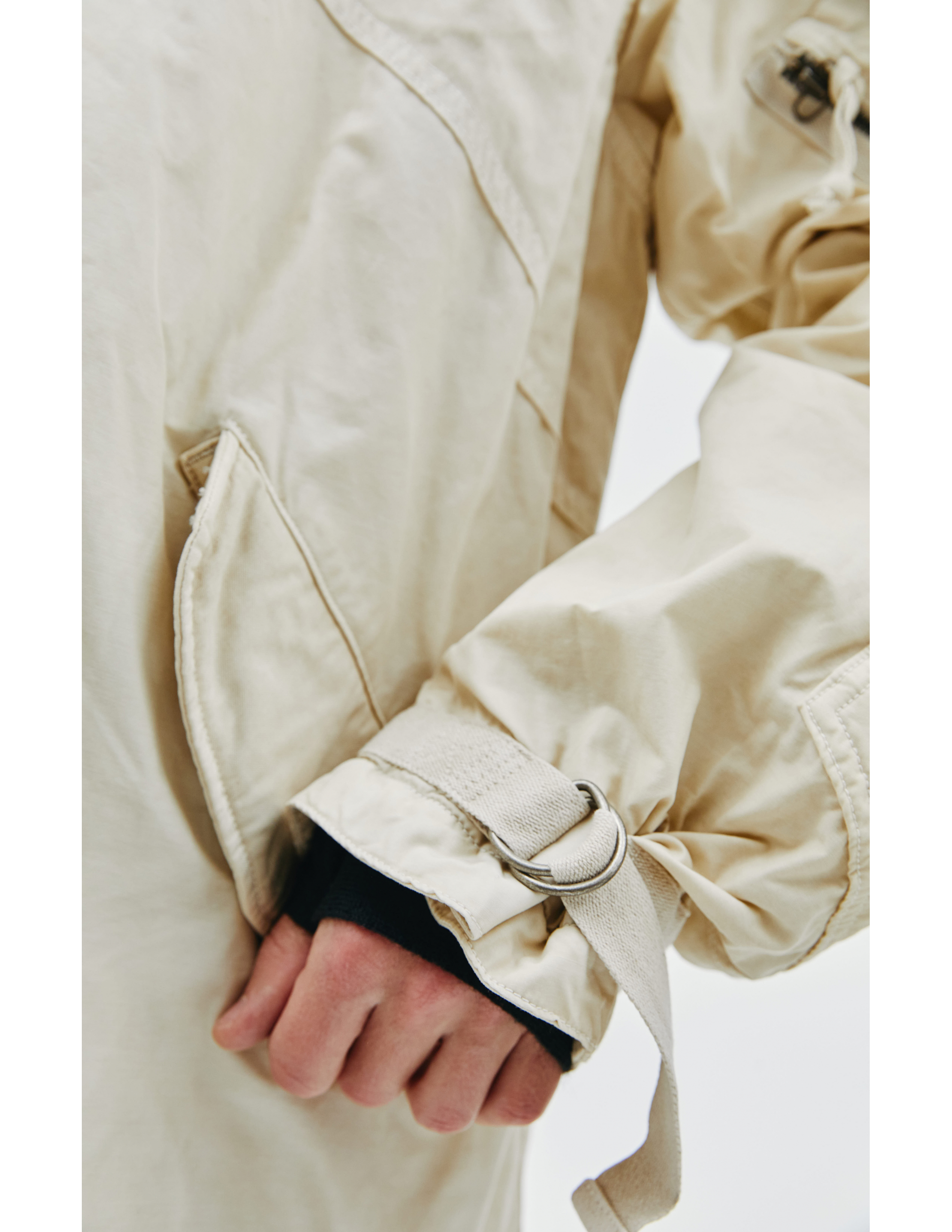 Бежевая куртка c высоким воротником Visvim 0121205013021, размер 5;4 - фото 6