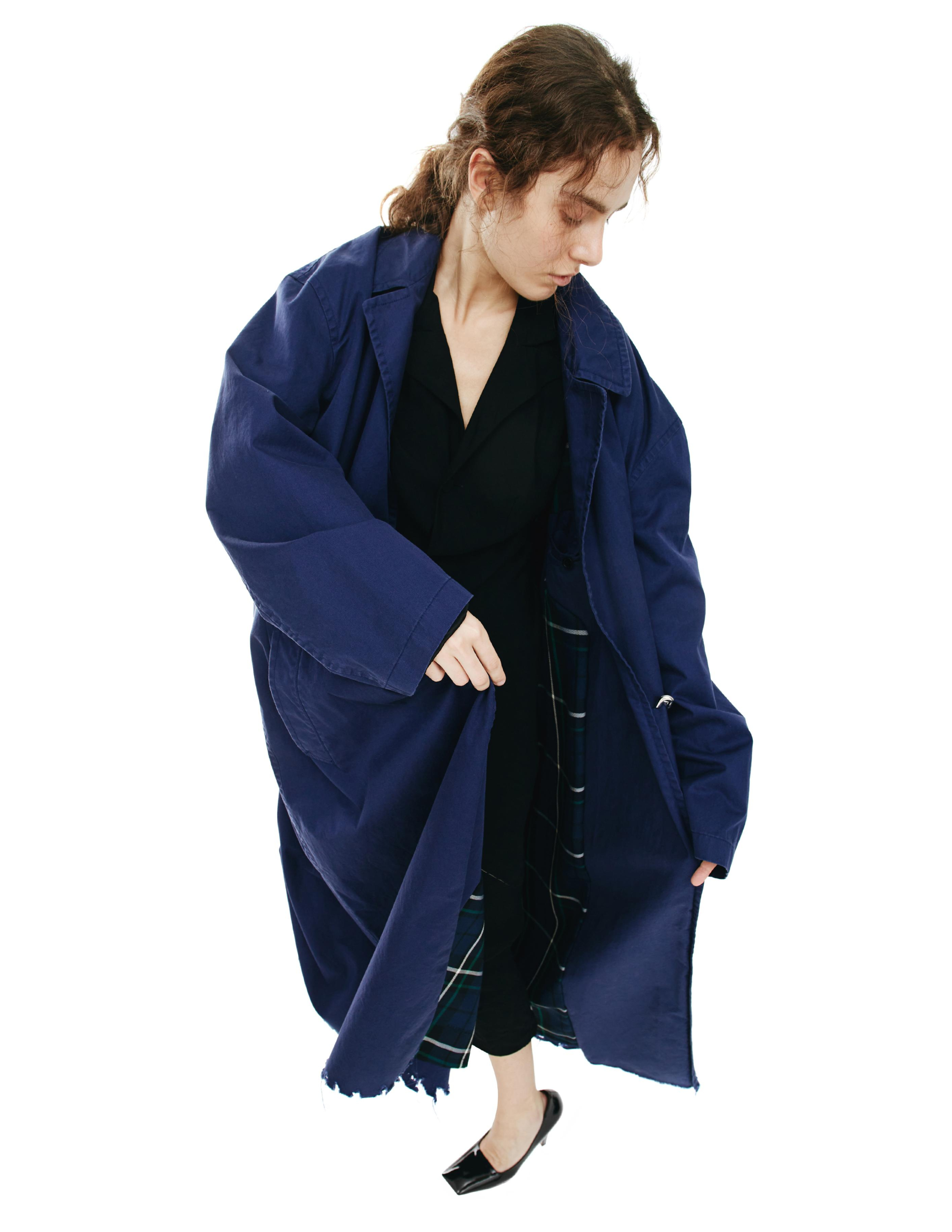 Оверсайз пальто с клетчатым подкладом Balenciaga 681165/TKP06/4140, размер 3 681165/TKP06/4140 - фото 7