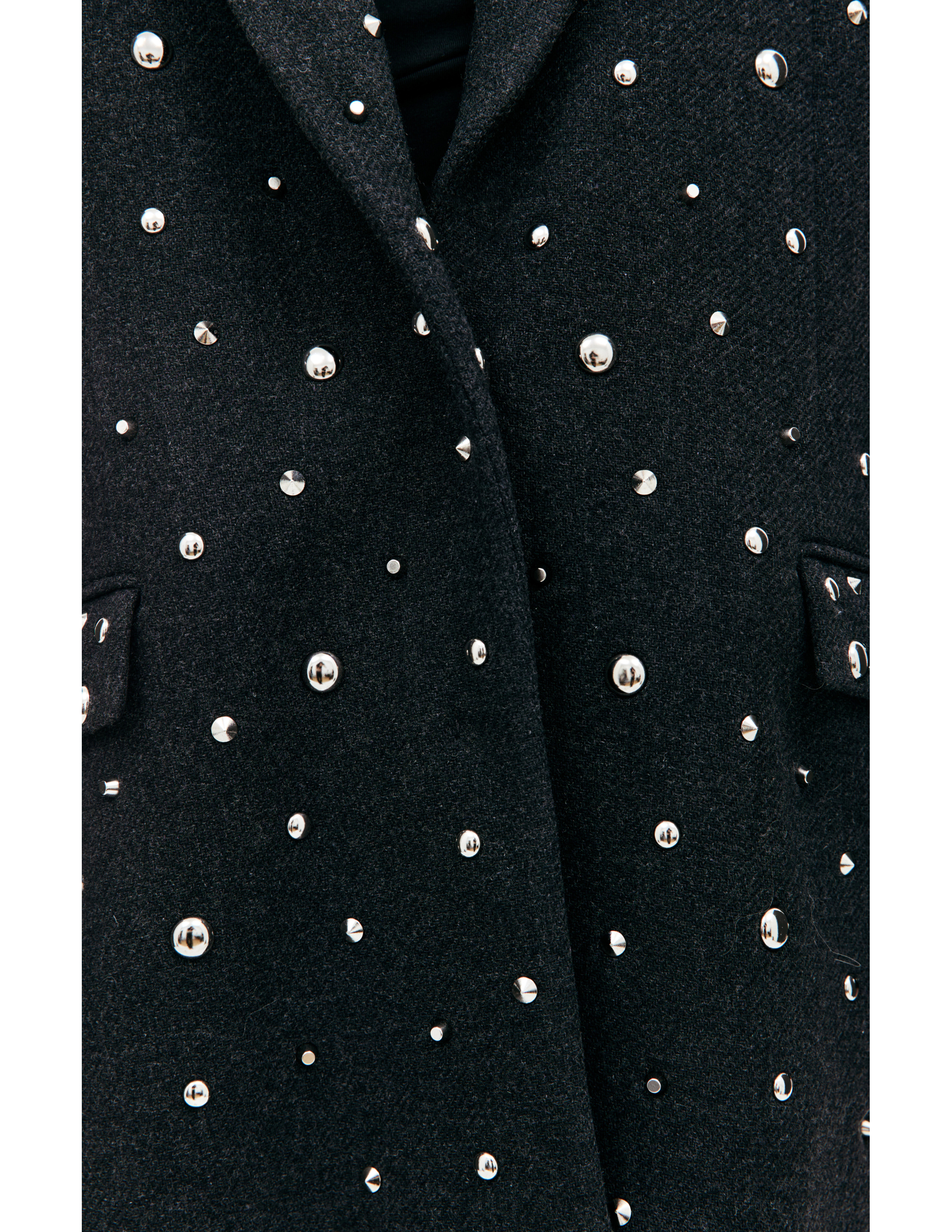 Шерстяной пиджак с металлическими клепками Blumarine A34/4S006A/N0936, размер 40 A34/4S006A/N0936 - фото 5