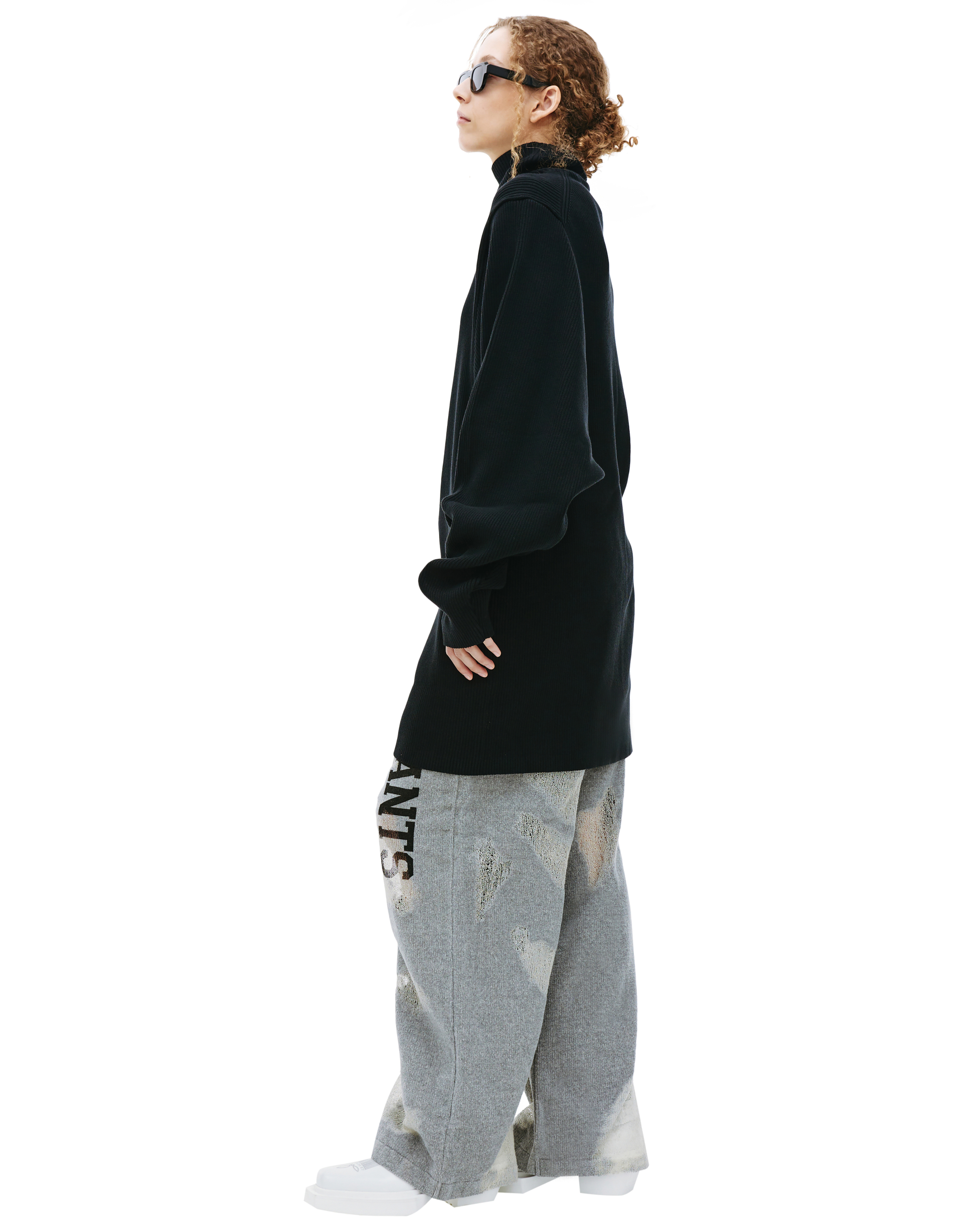 Оверсайз свитер с подплечниками Doublet 23SS36KN105, размер XL;S;M;L - фото 2