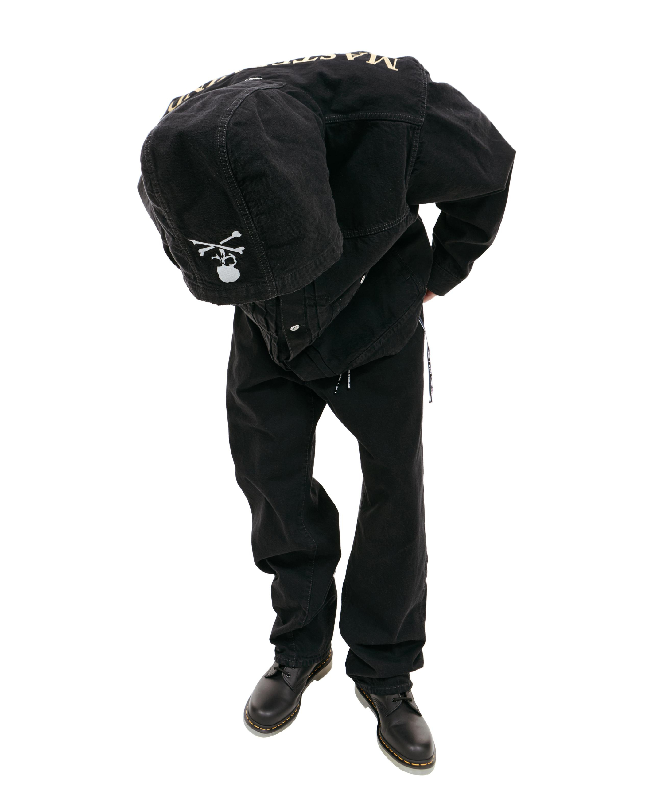 Джинсовая куртка с капюшоном Mastermind WORLD MW24S12-BL002-018, размер L - фото 5