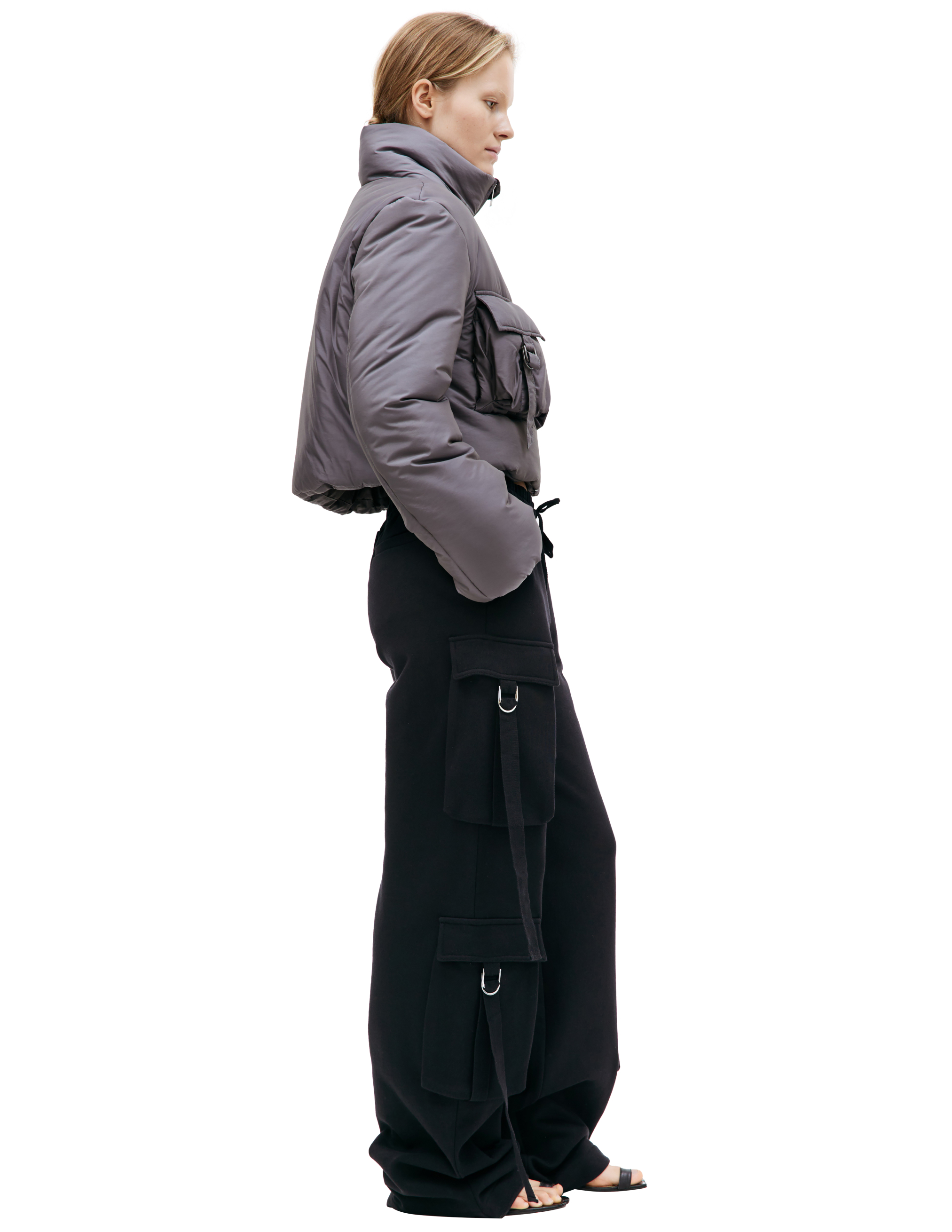 Укороченная куртка с накладными карманами Blumarine A32/2S063A/N0966, размер 42 A32/2S063A/N0966 - фото 2