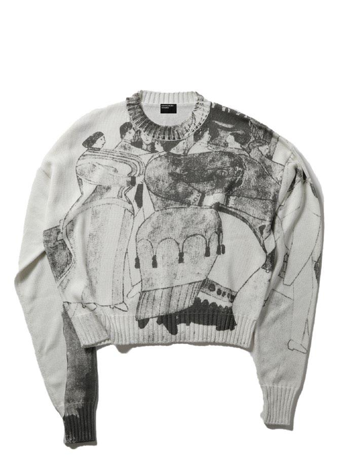 Вязаный свитер из хлопка 141900₽